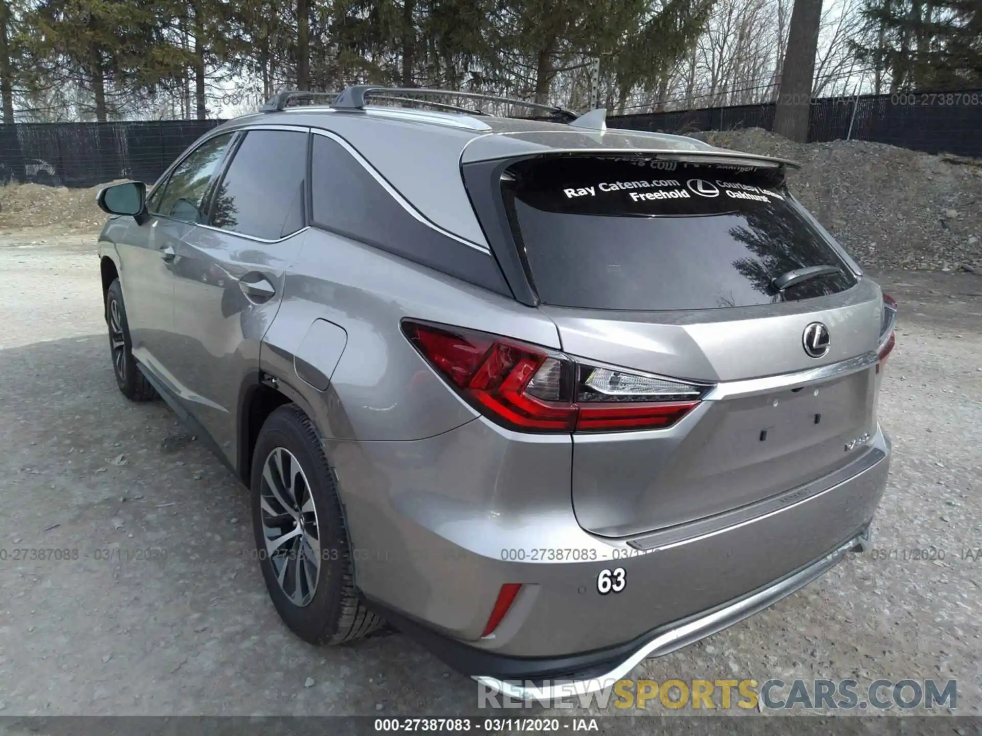 3 Фотография поврежденного автомобиля JTJHZKFA1L2023023 LEXUS RX 2020