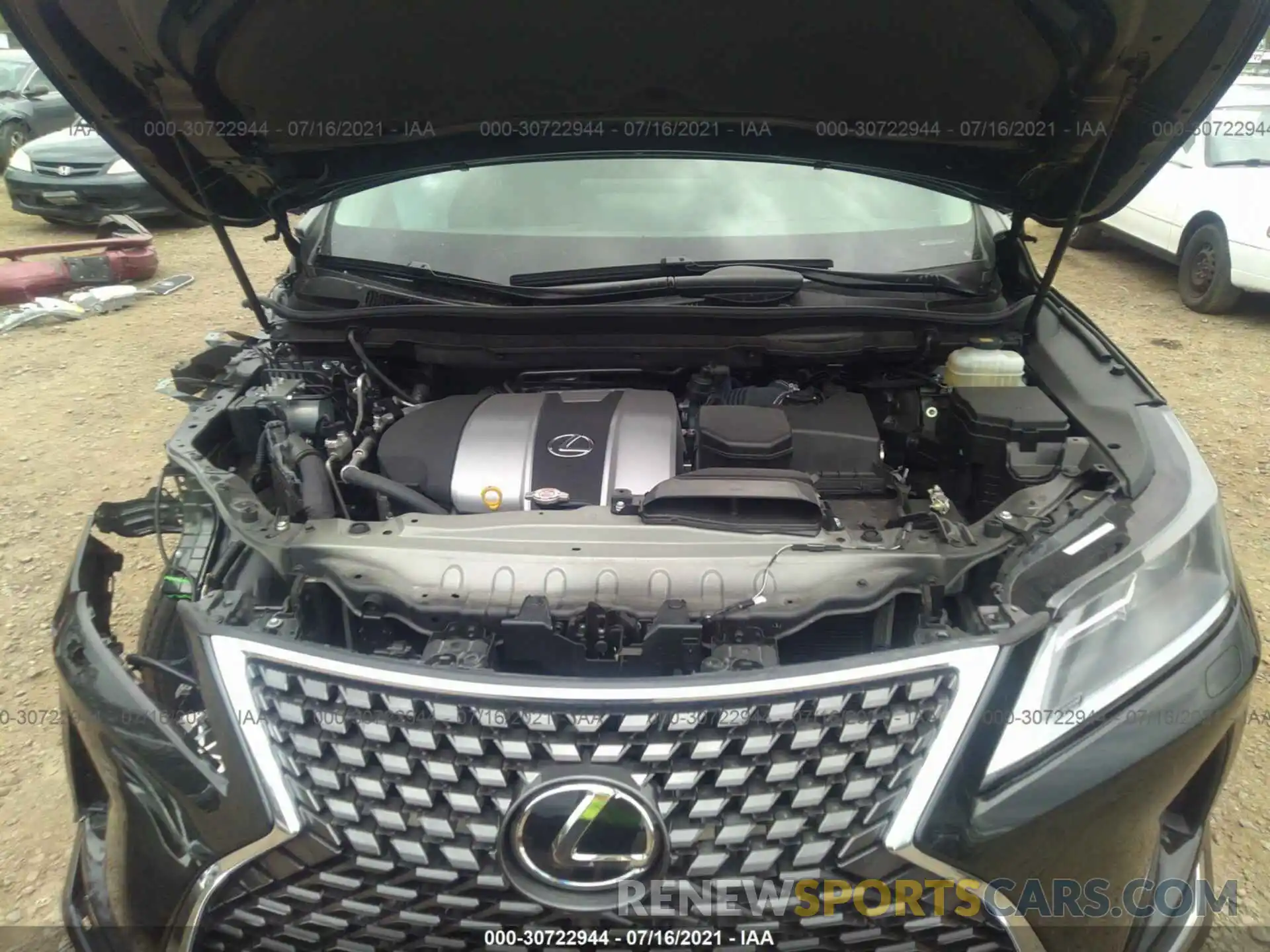 10 Фотография поврежденного автомобиля JTJHZKFA1L2026634 LEXUS RX 2020