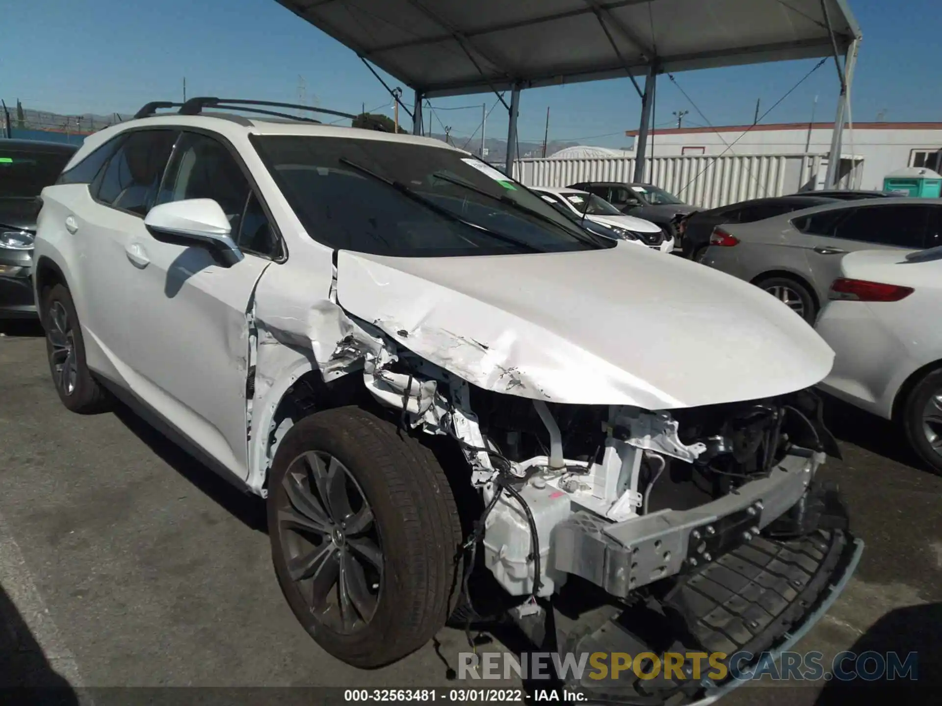 1 Photograph of a damaged car JTJHZKFA6L2023700 LEXUS RX 2020