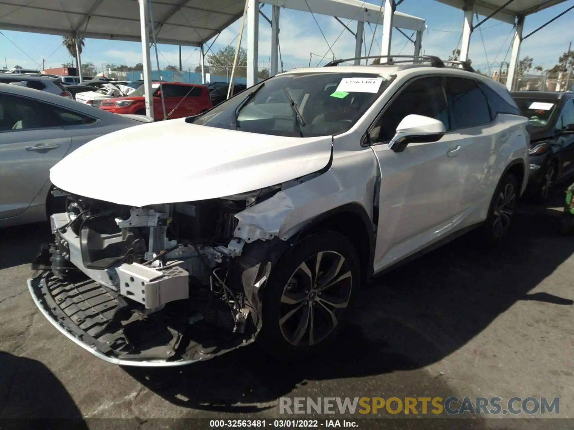 2 Photograph of a damaged car JTJHZKFA6L2023700 LEXUS RX 2020