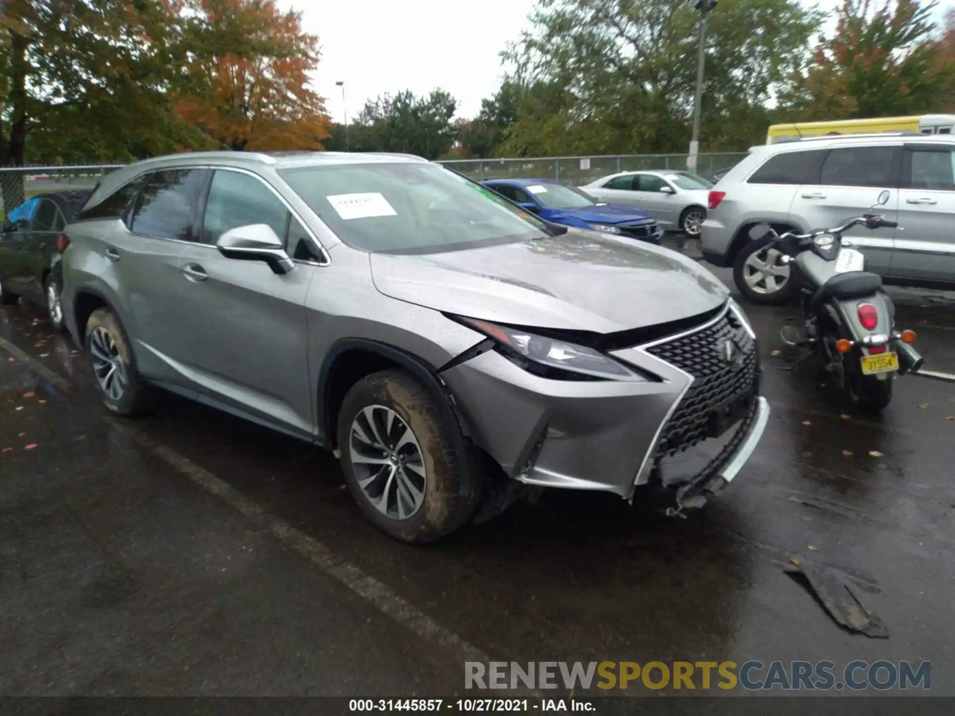 1 Photograph of a damaged car JTJHZKFA8L2024007 LEXUS RX 2020