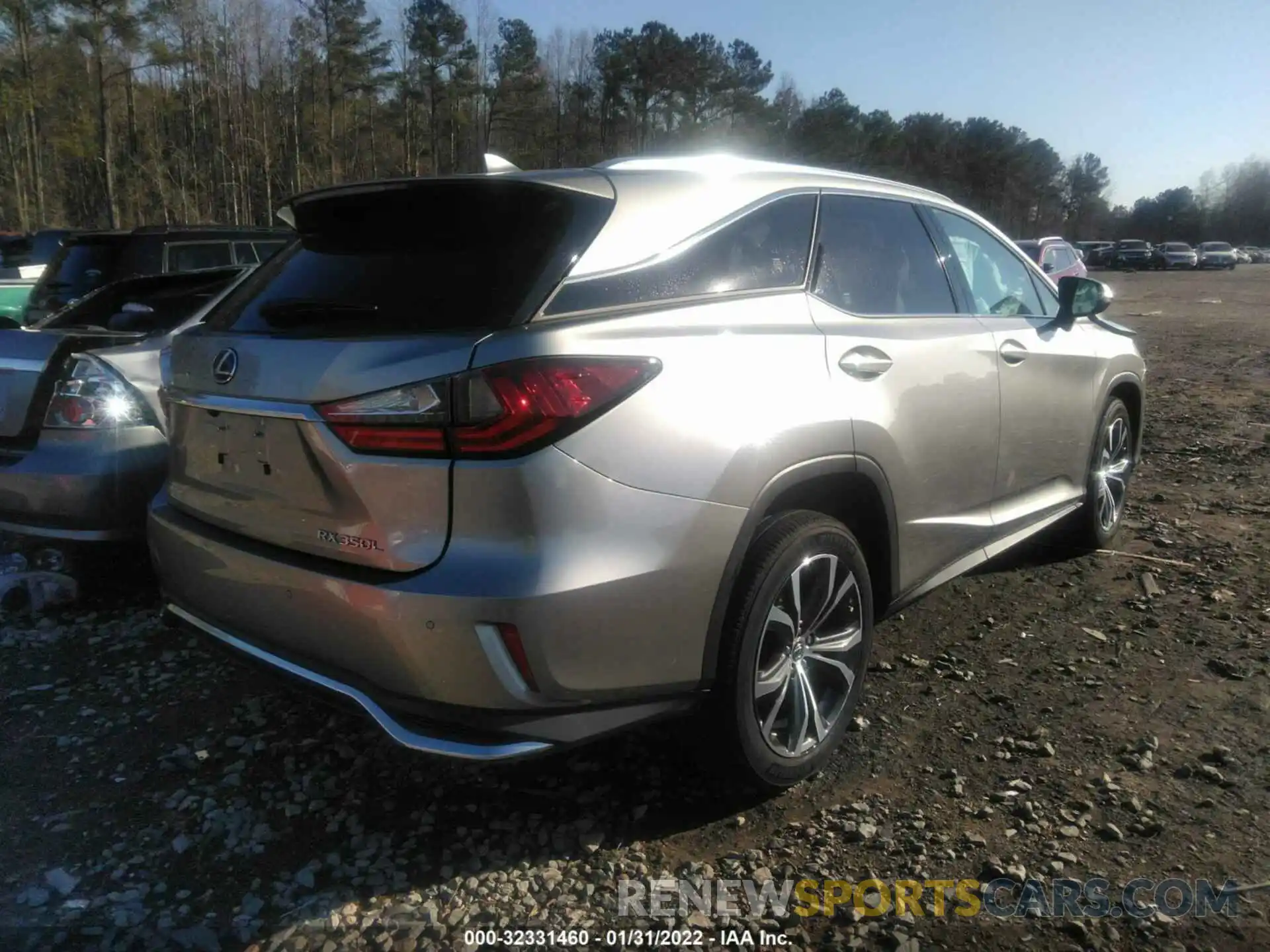 4 Фотография поврежденного автомобиля JTJHZKFA9L2025229 LEXUS RX 2020