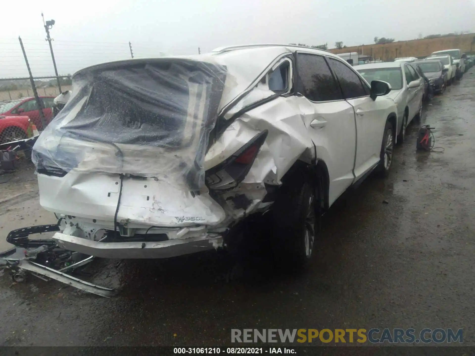 4 Photograph of a damaged car JTJJZKFA6L2021981 LEXUS RX 2020