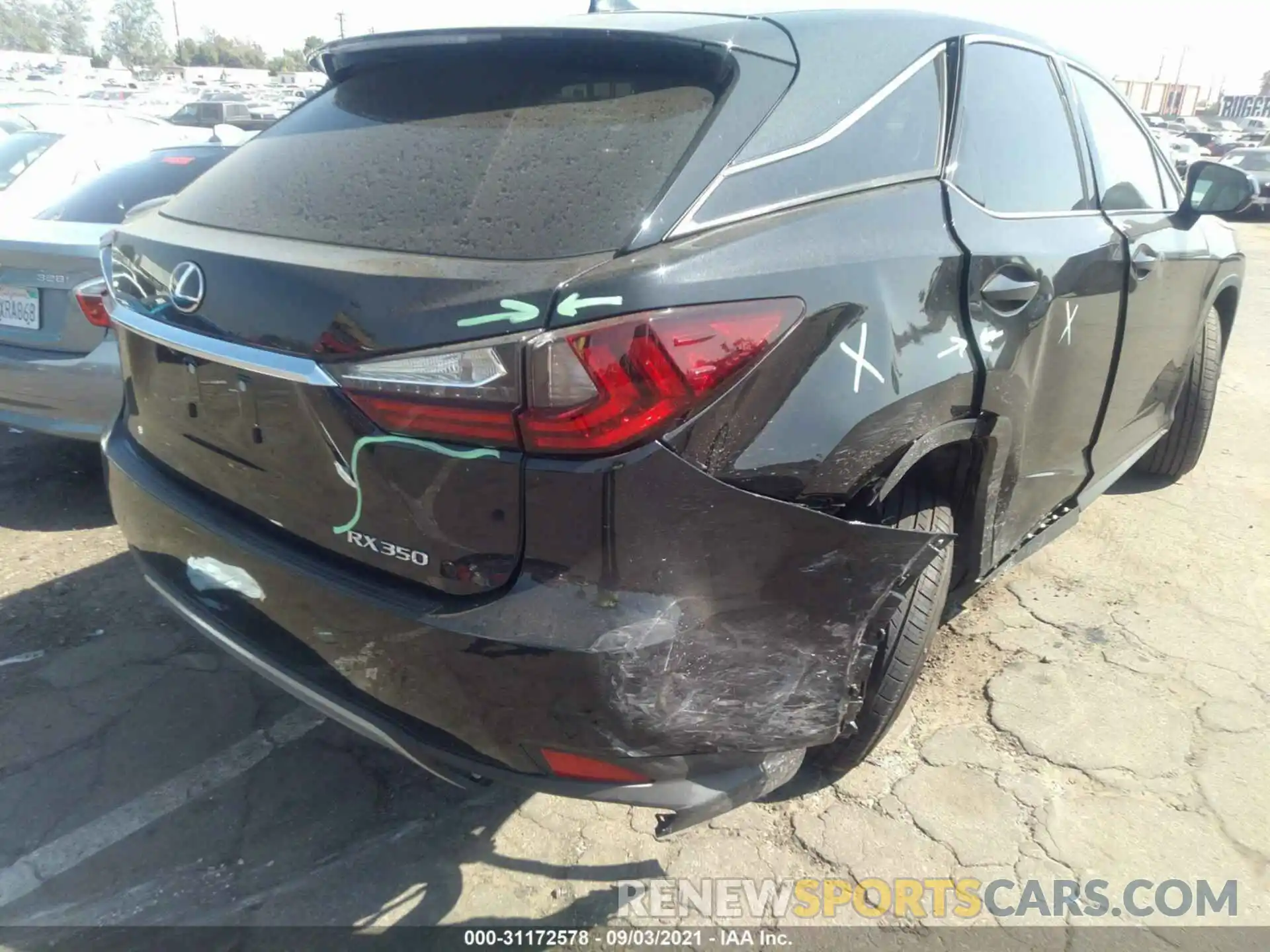 6 Photograph of a damaged car 2T2AZMAA2MC214455 LEXUS RX 2021