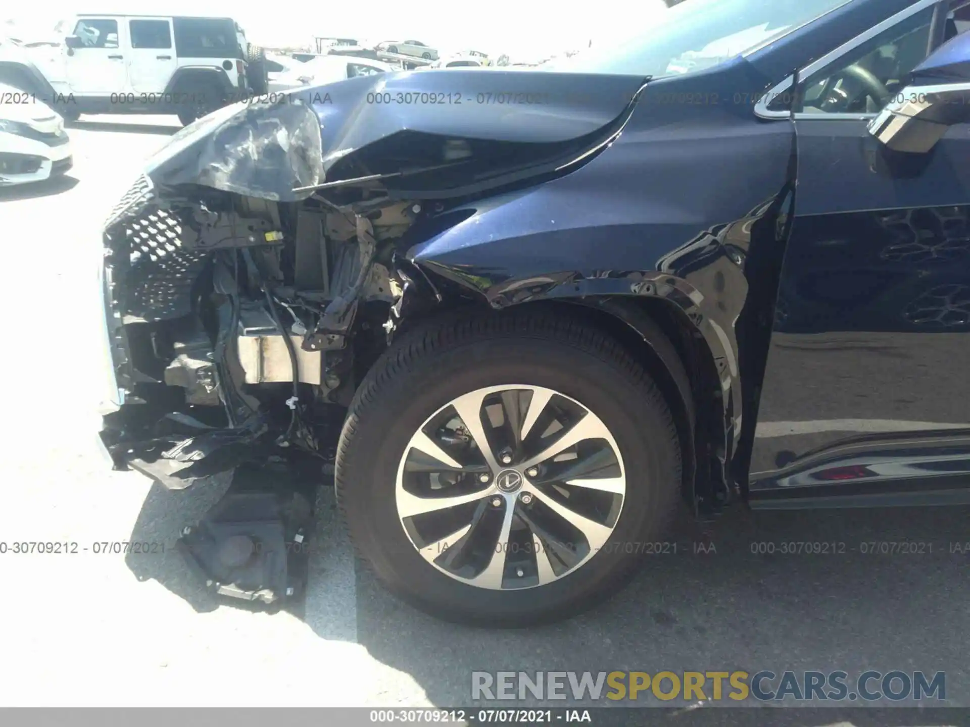 6 Photograph of a damaged car 2T2AZMAA3MC202198 LEXUS RX 2021