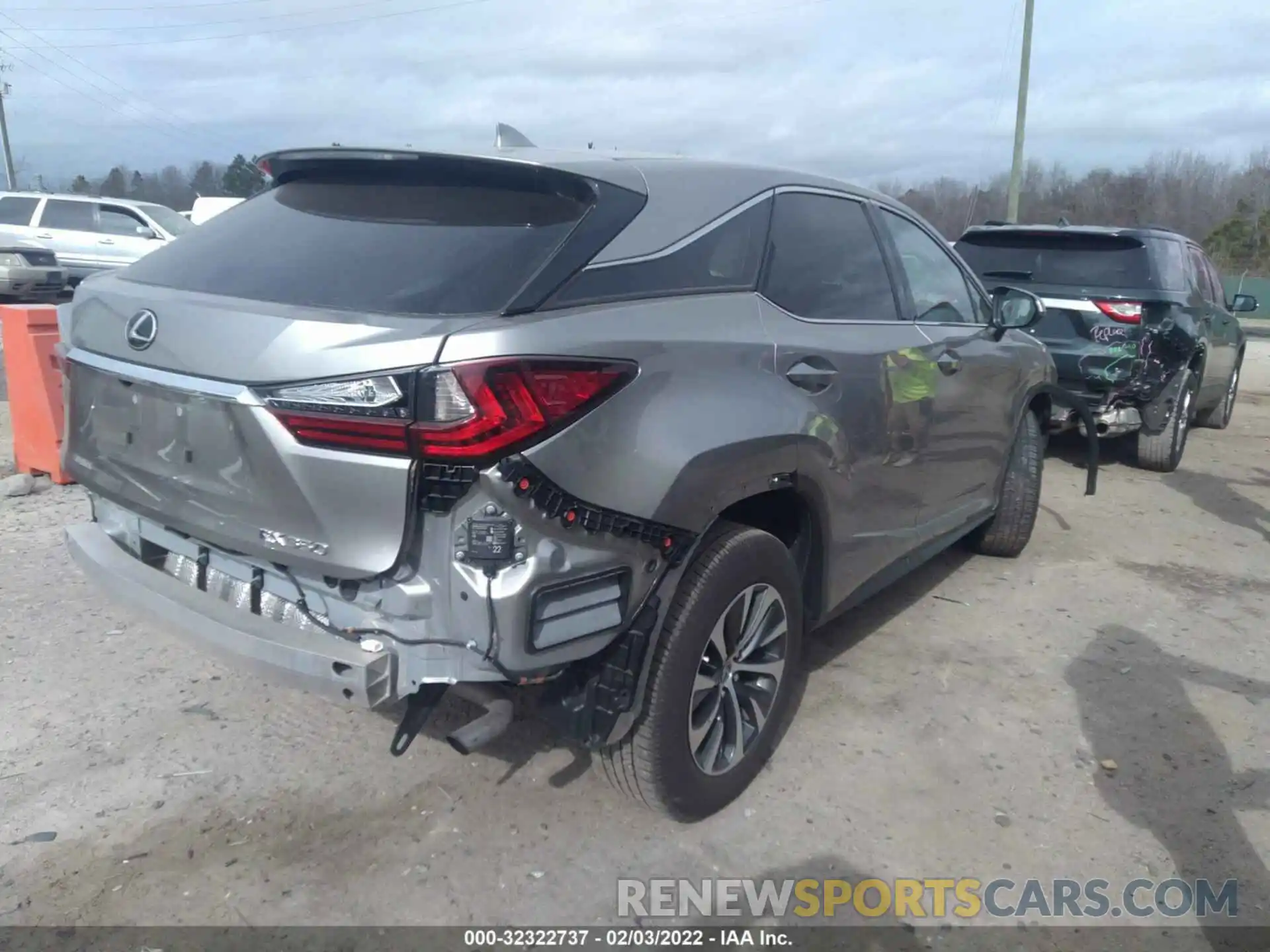 4 Фотография поврежденного автомобиля 2T2AZMAA4MC187436 LEXUS RX 2021