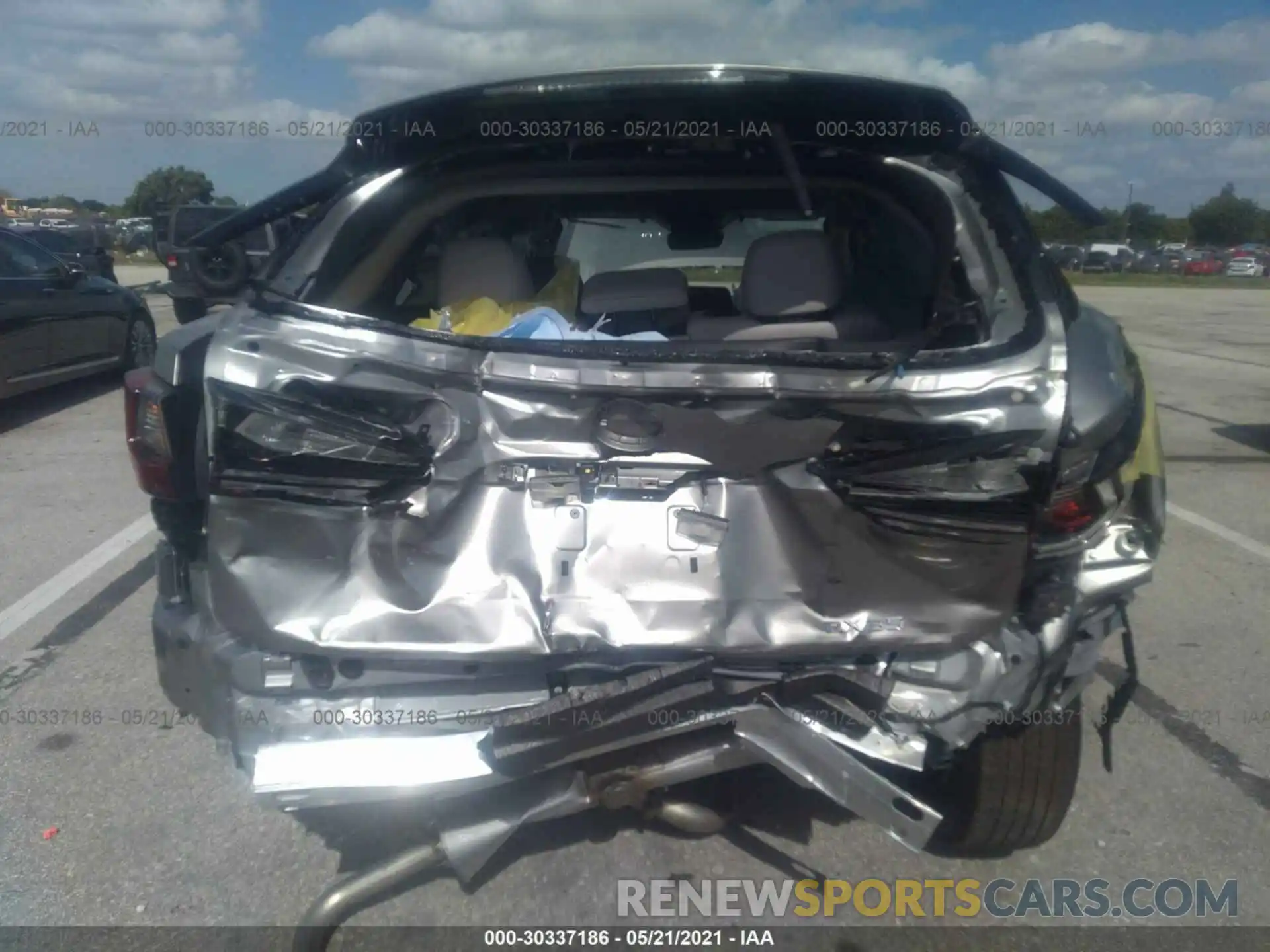 6 Photograph of a damaged car 2T2AZMAA5MC194038 LEXUS RX 2021