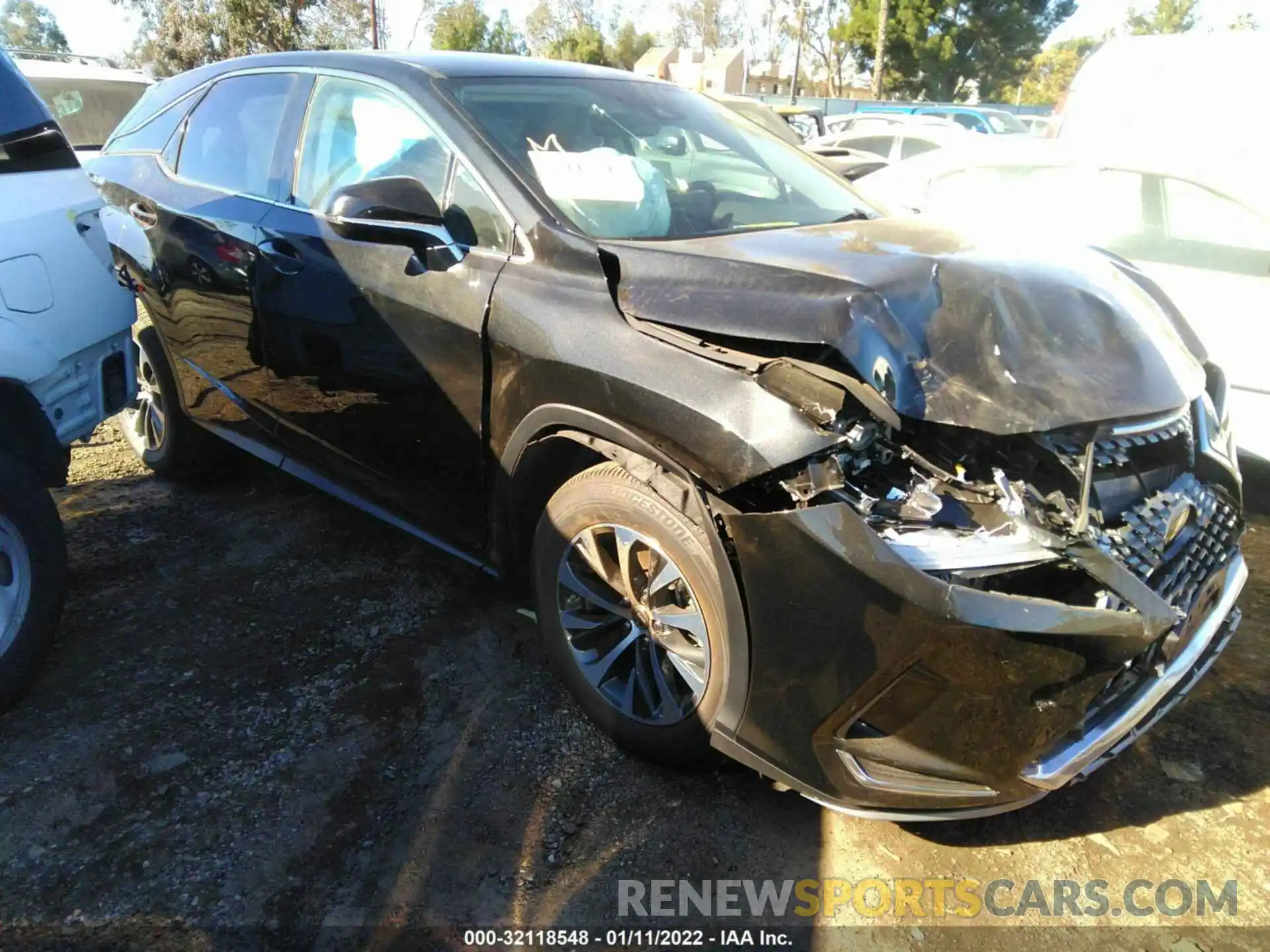 1 Photograph of a damaged car 2T2AZMAA7MC198687 LEXUS RX 2021