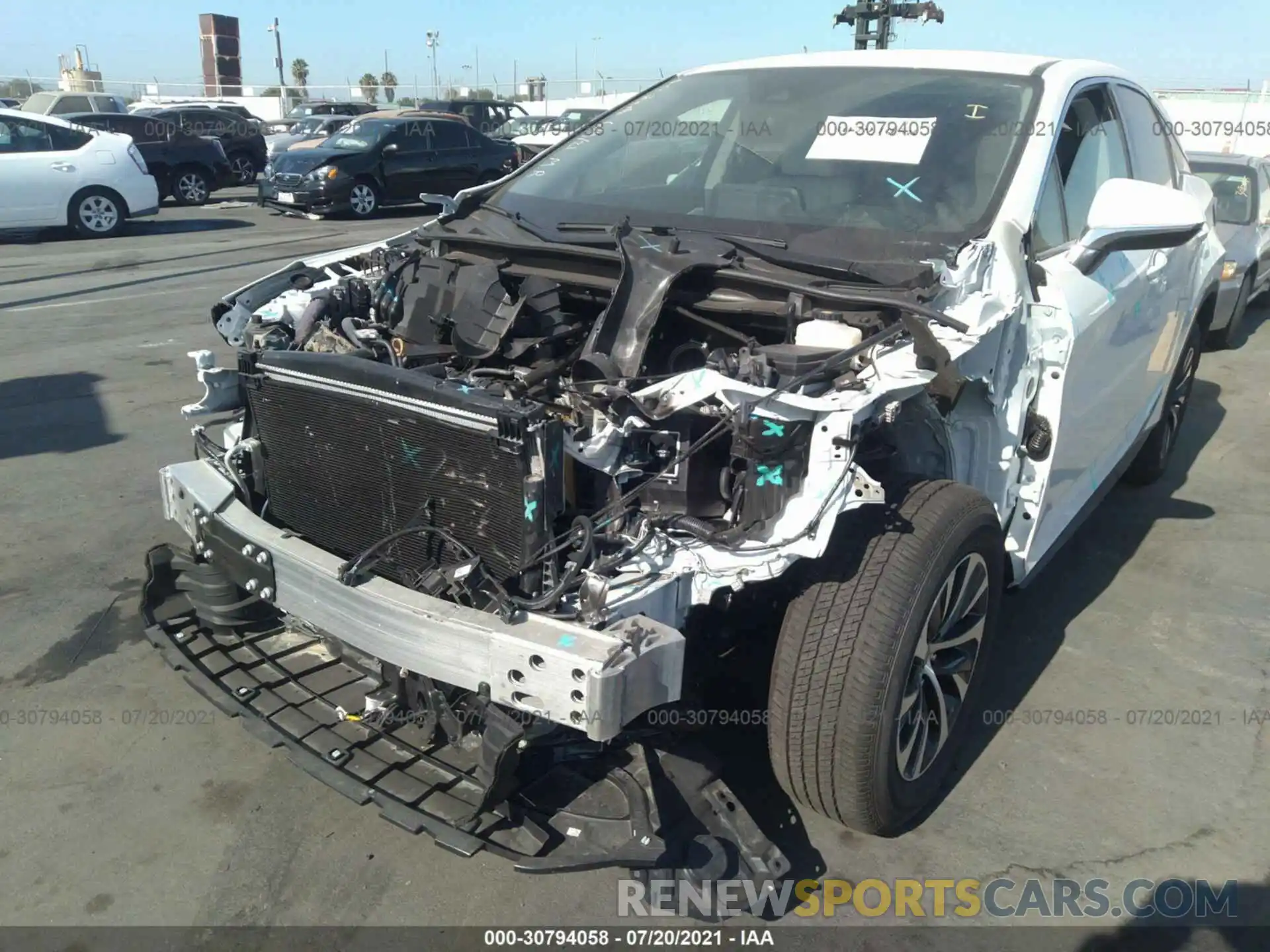 6 Photograph of a damaged car 2T2AZMAA8MC198231 LEXUS RX 2021