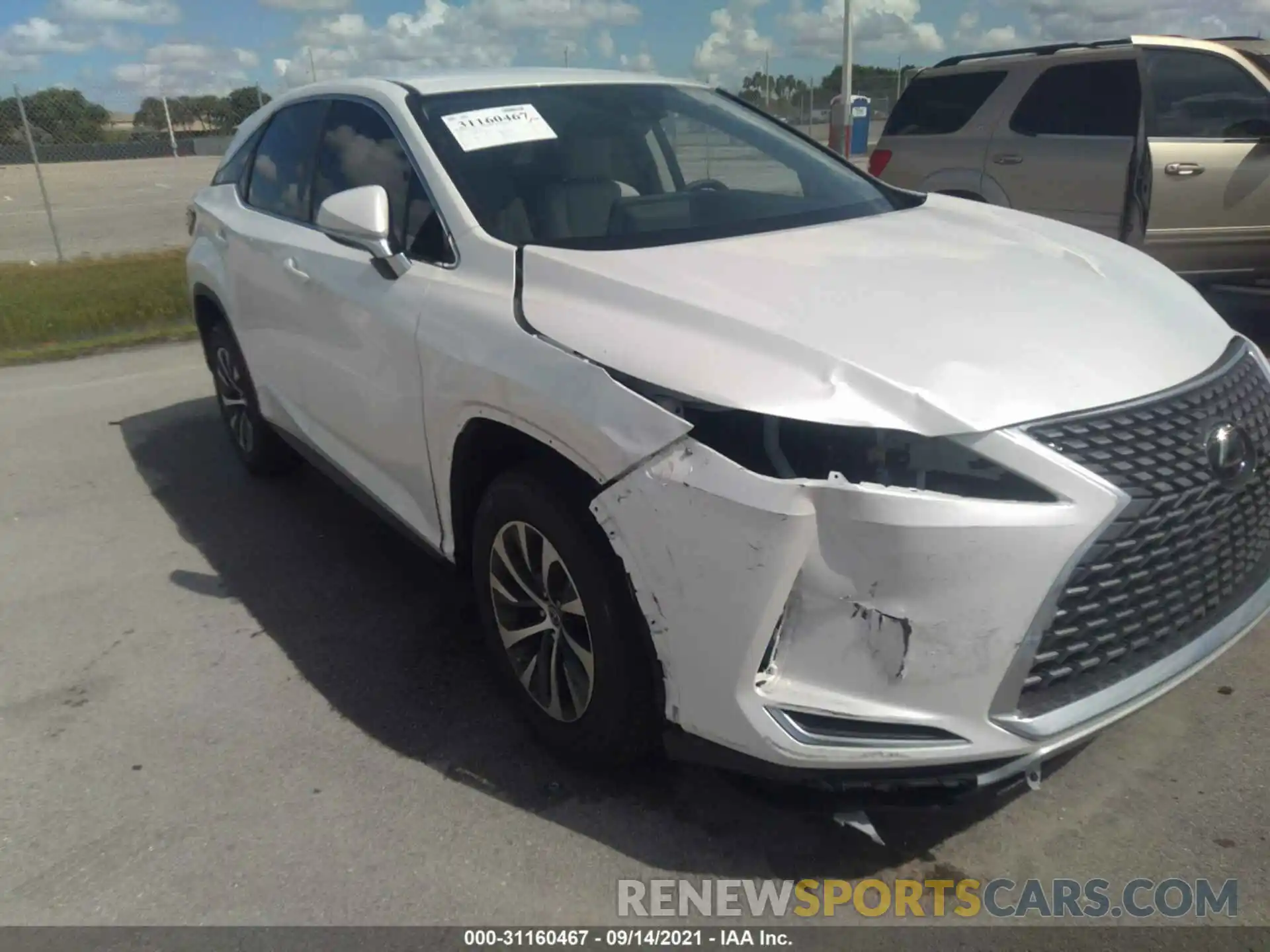 6 Photograph of a damaged car 2T2AZMAA9MC207096 LEXUS RX 2021