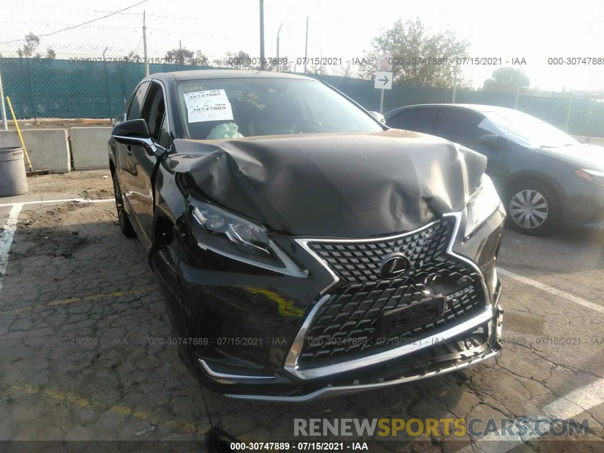 6 Photograph of a damaged car 2T2AZMAAXMC204031 LEXUS RX 2021