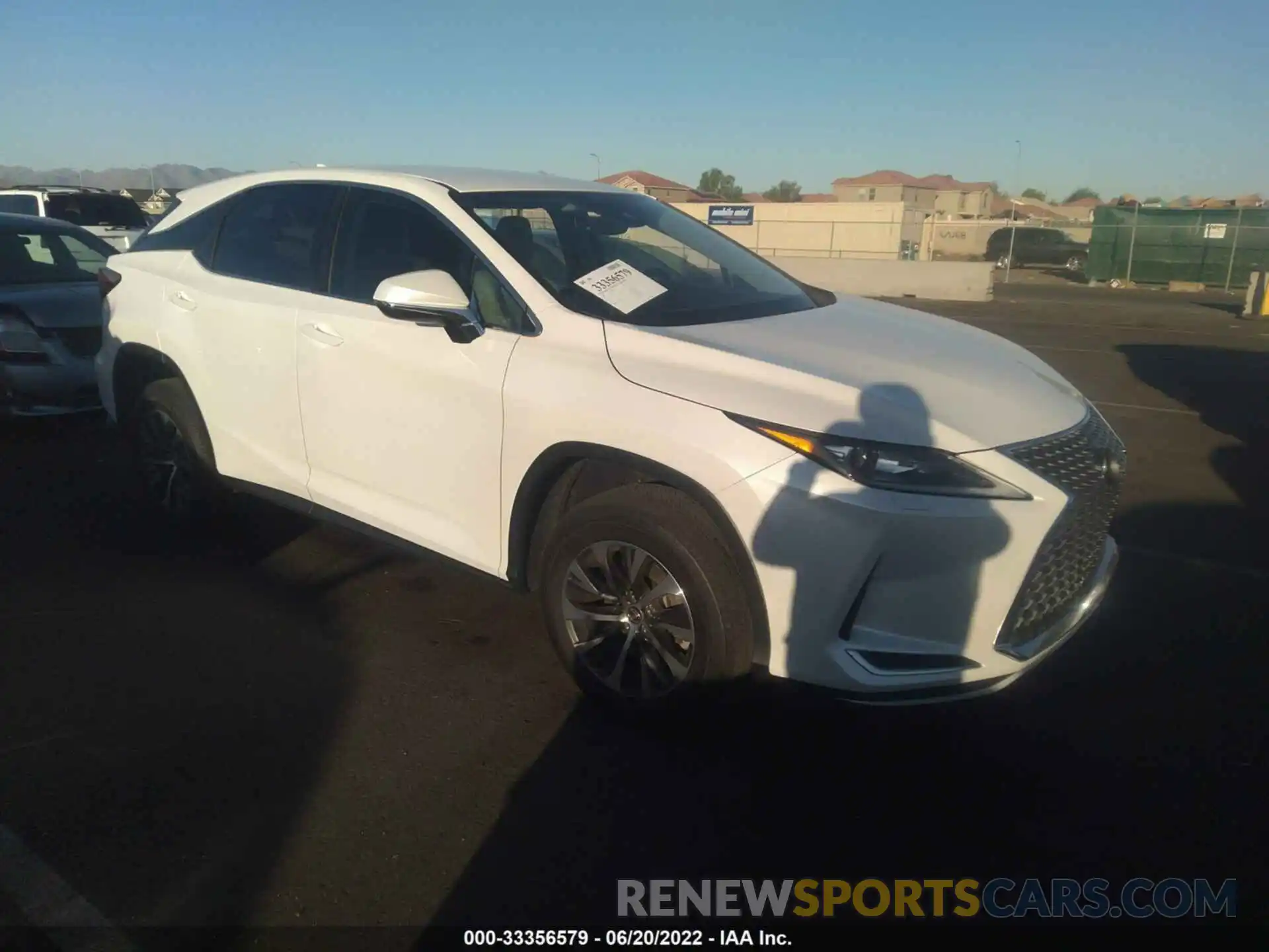 1 Photograph of a damaged car 2T2AZMDA1MC284833 LEXUS RX 2021