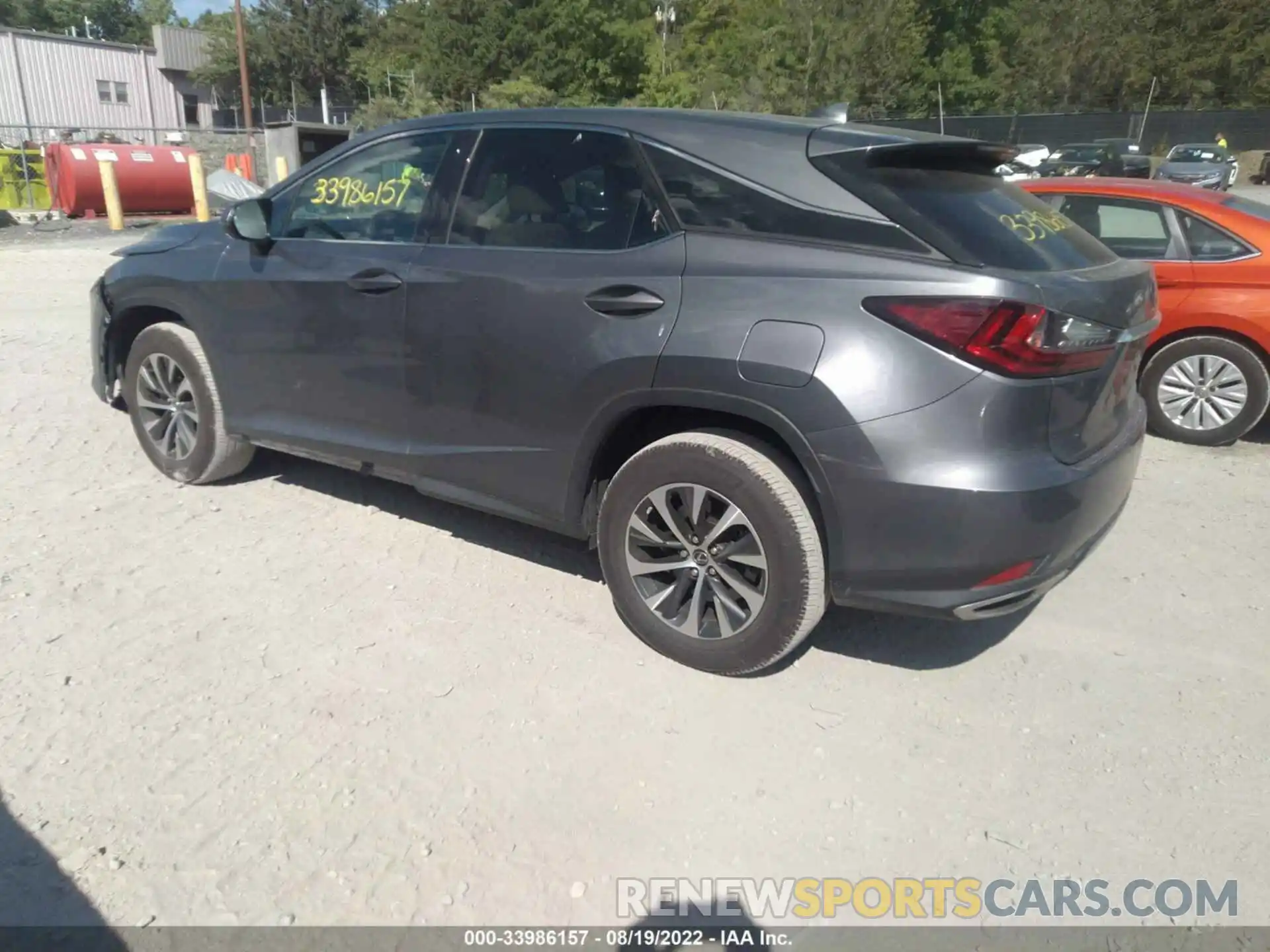 3 Фотография поврежденного автомобиля 2T2AZMDA2MC292004 LEXUS RX 2021