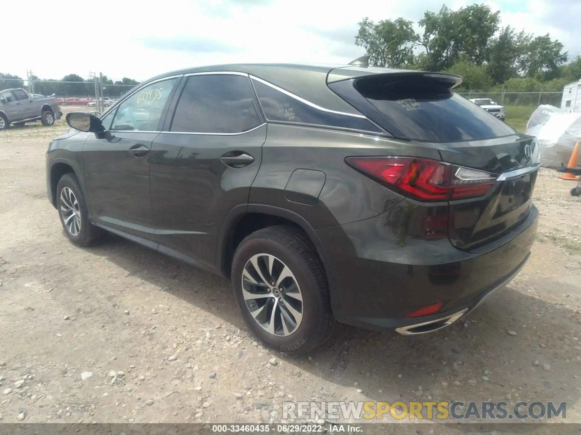 3 Photograph of a damaged car 2T2AZMDA4MC267606 LEXUS RX 2021