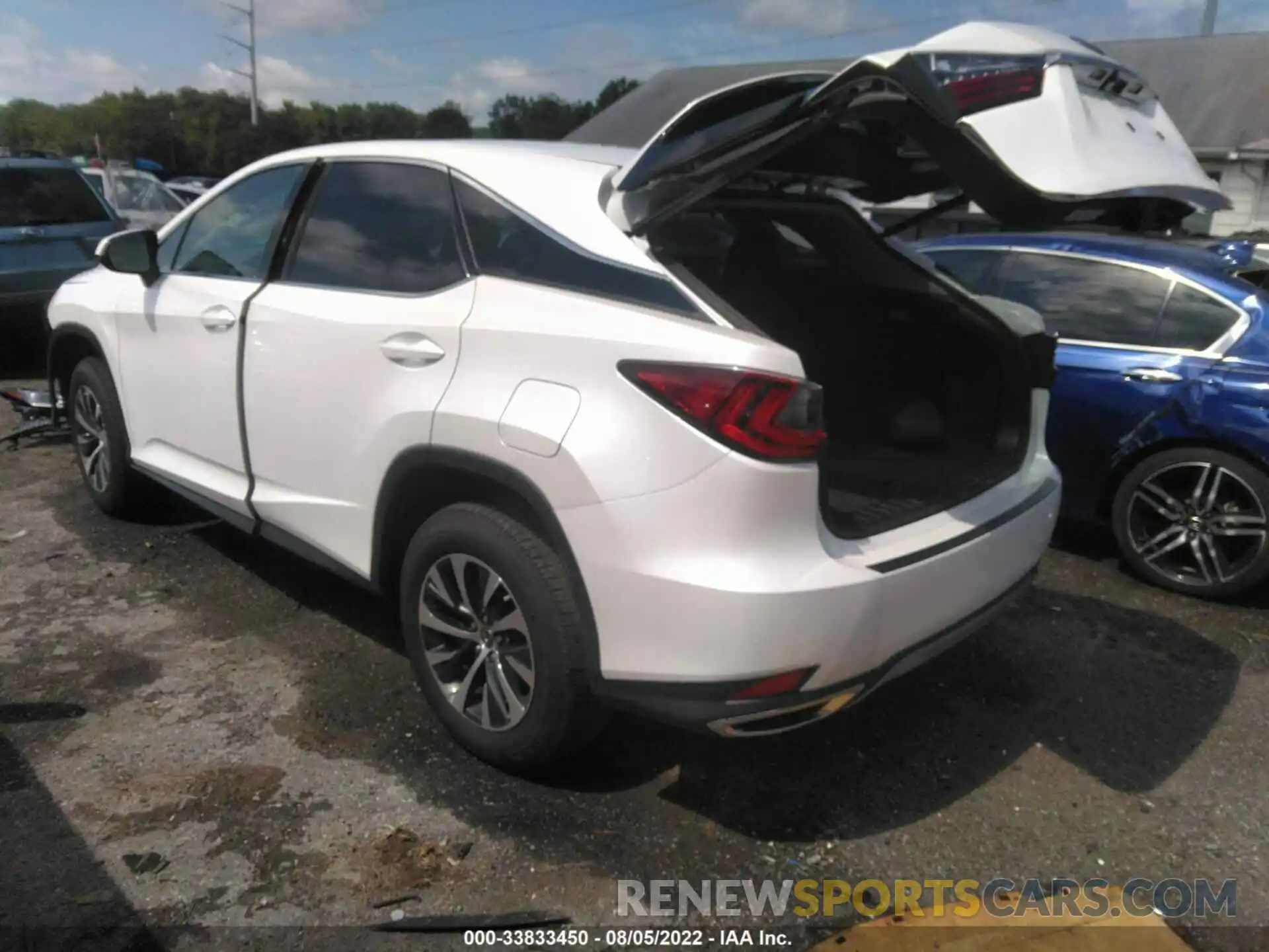 3 Photograph of a damaged car 2T2AZMDA5MC262818 LEXUS RX 2021