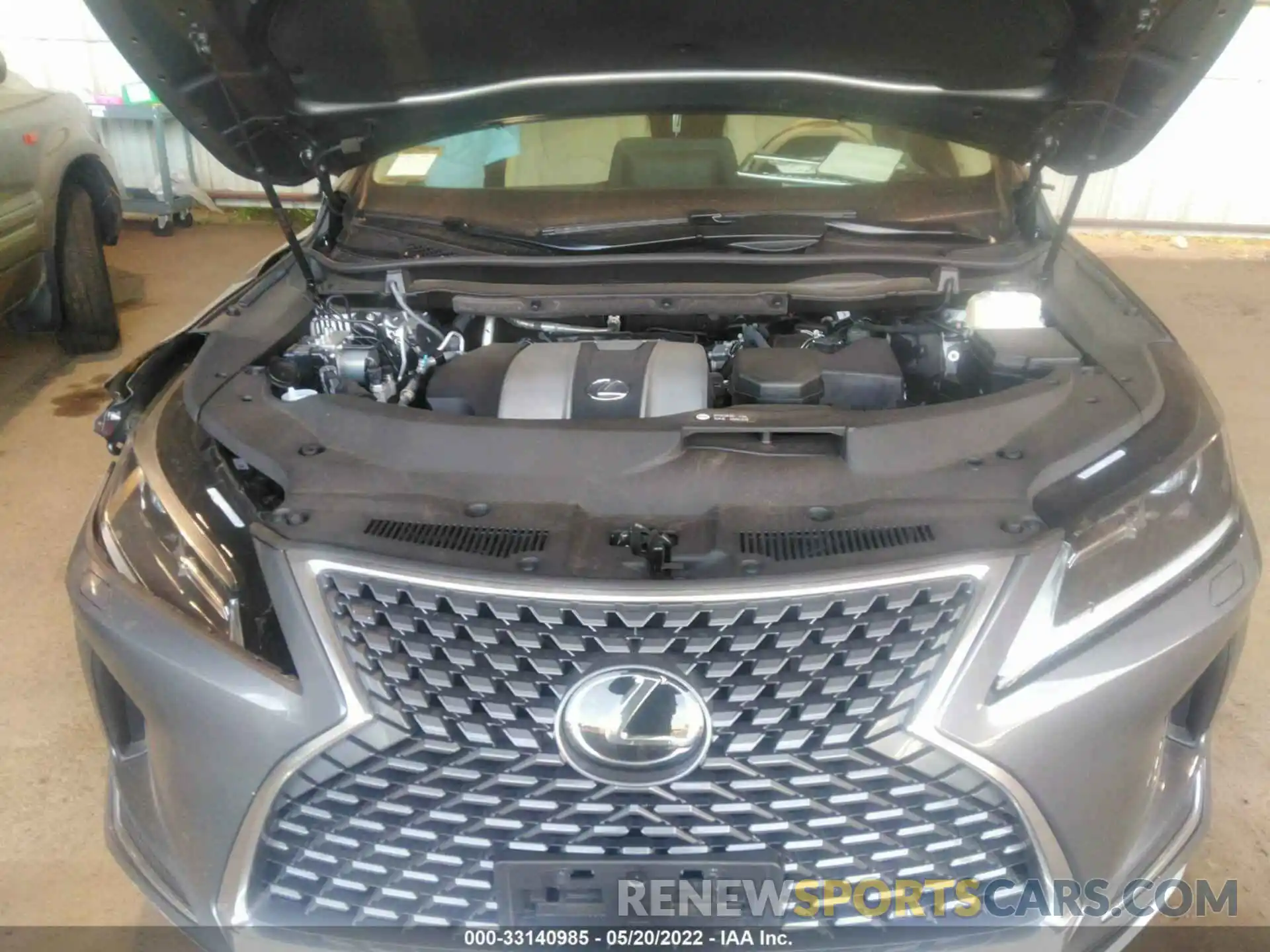 10 Фотография поврежденного автомобиля 2T2AZMDA6MC300895 LEXUS RX 2021