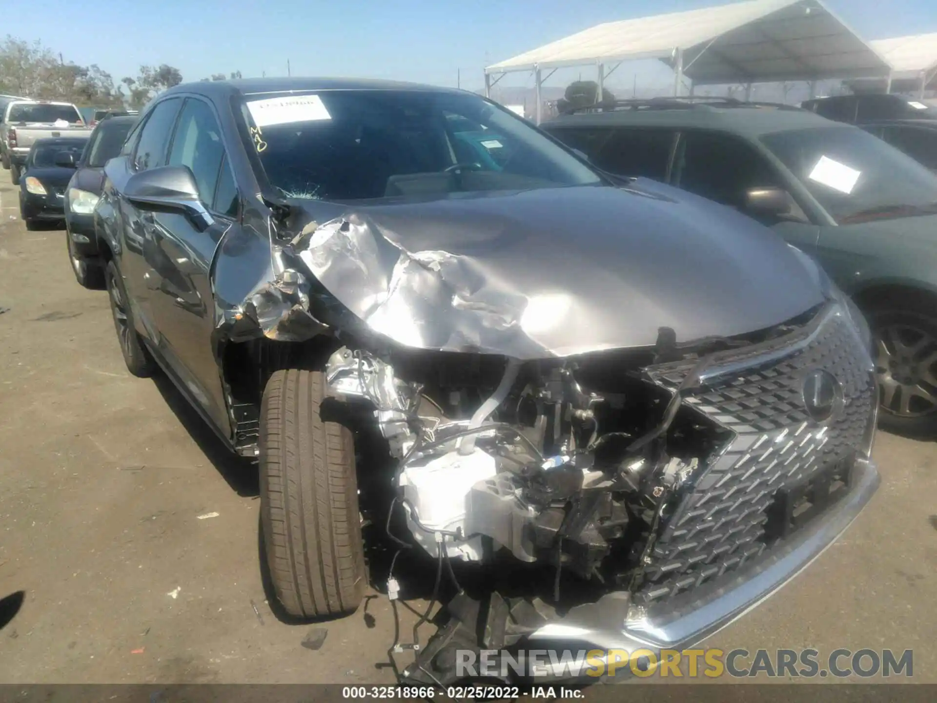 1 Photograph of a damaged car 2T2AZMDA7MC292418 LEXUS RX 2021