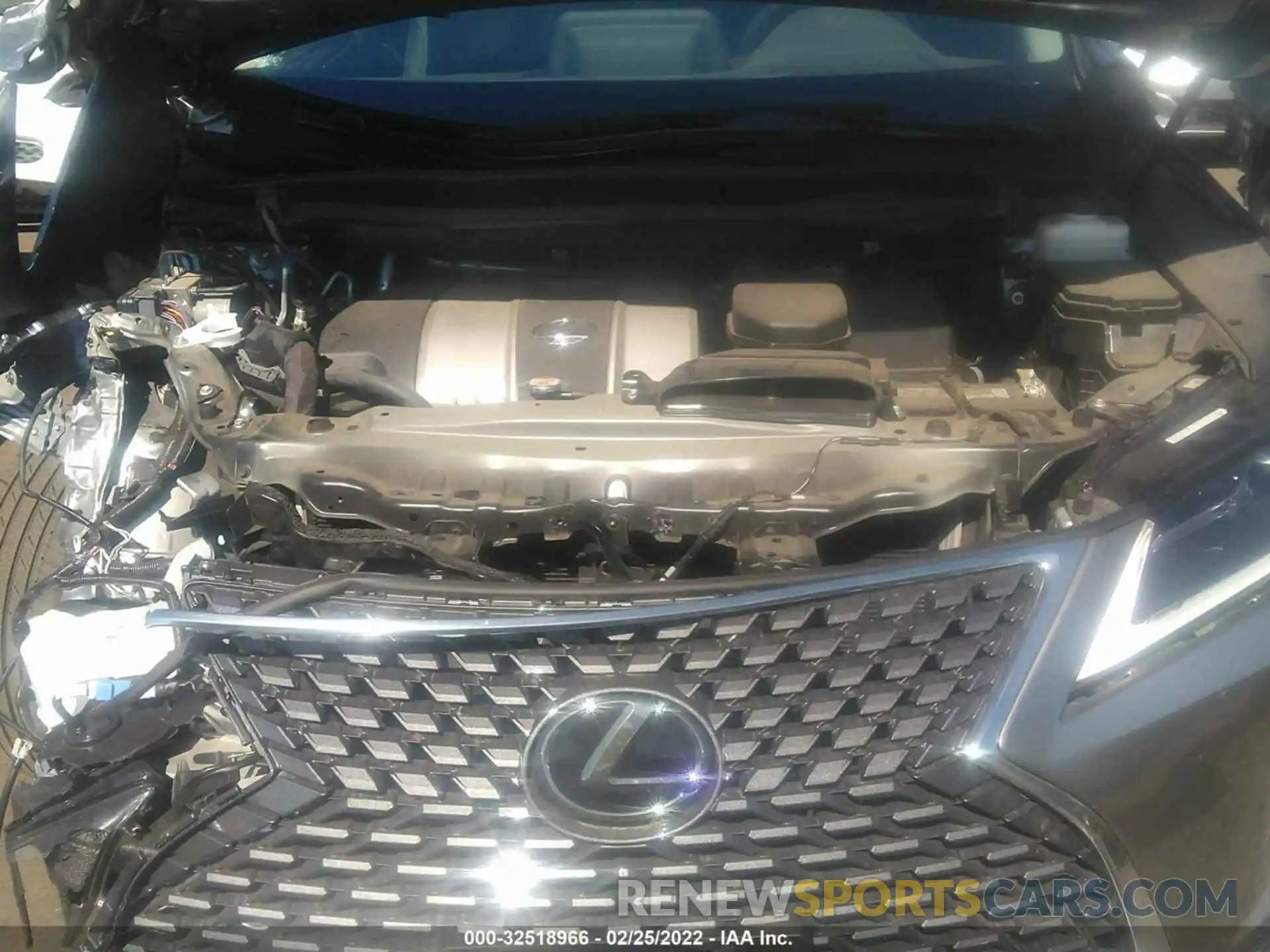 10 Photograph of a damaged car 2T2AZMDA7MC292418 LEXUS RX 2021