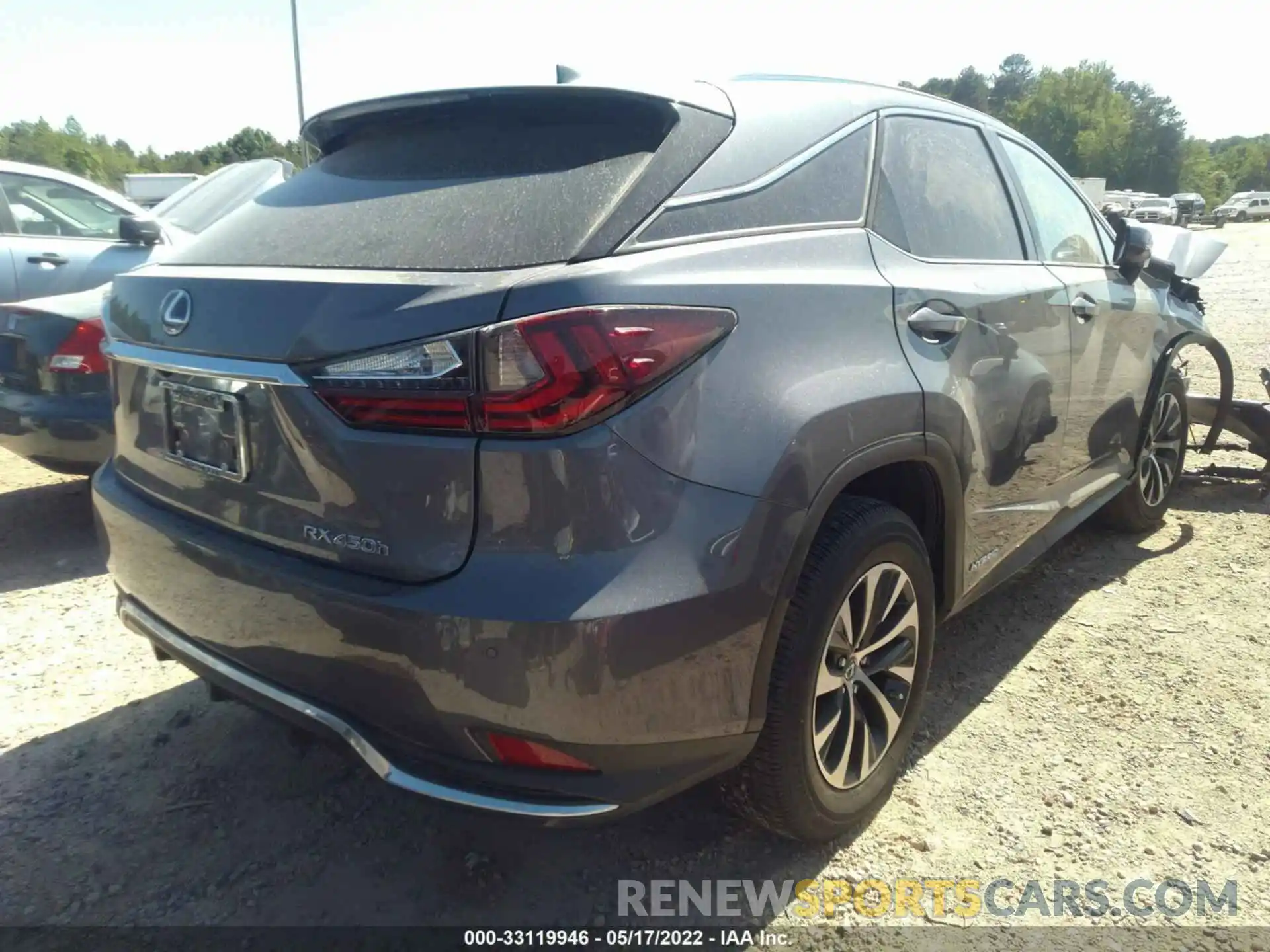 4 Photograph of a damaged car 2T2HGMDA0MC061882 LEXUS RX 2021