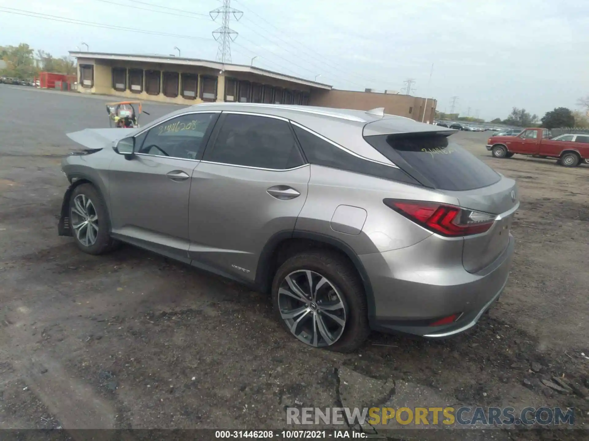 3 Photograph of a damaged car 2T2HGMDA2MC058059 LEXUS RX 2021