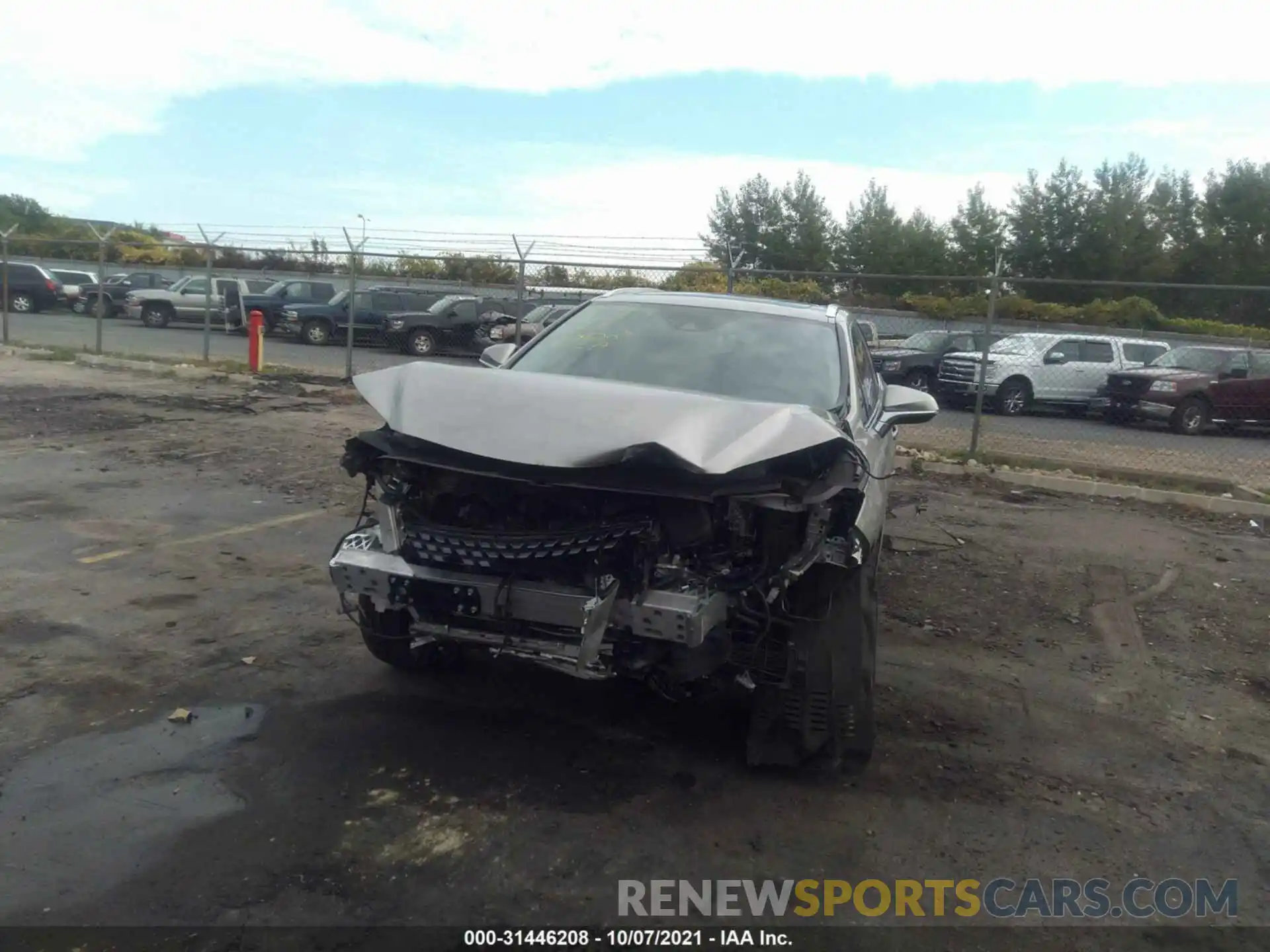 6 Photograph of a damaged car 2T2HGMDA2MC058059 LEXUS RX 2021