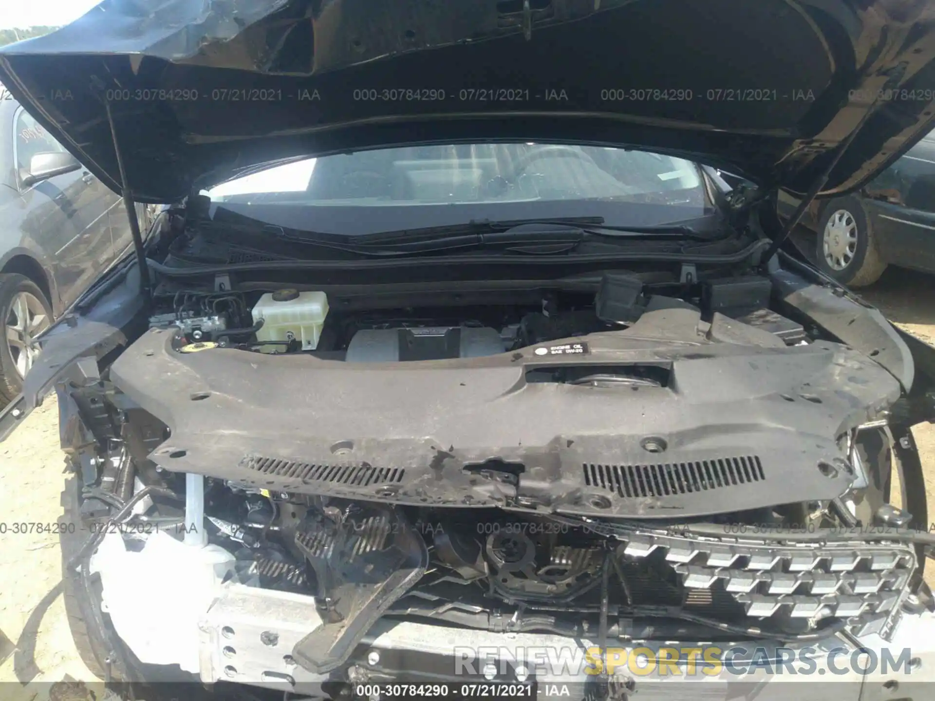 10 Фотография поврежденного автомобиля 2T2HGMDA2MC062354 LEXUS RX 2021