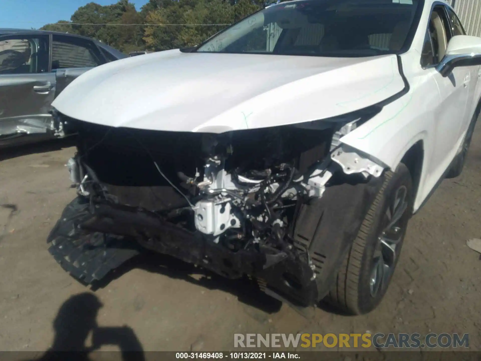 6 Photograph of a damaged car 2T2HGMDA3MC060306 LEXUS RX 2021