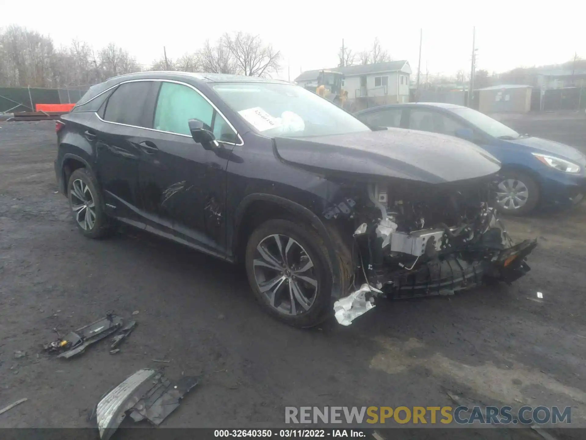 1 Photograph of a damaged car 2T2HGMDA4MC061920 LEXUS RX 2021