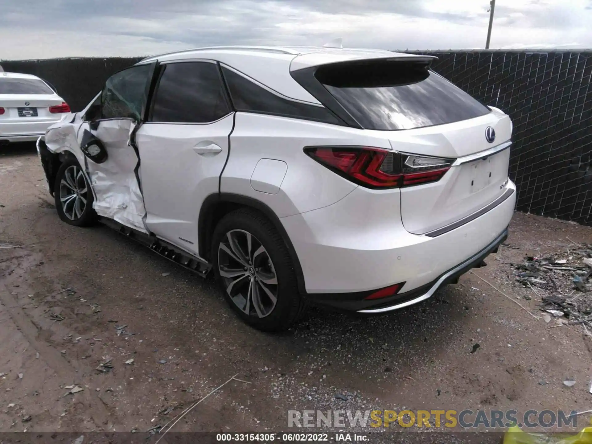 3 Photograph of a damaged car 2T2HGMDA4MC062128 LEXUS RX 2021