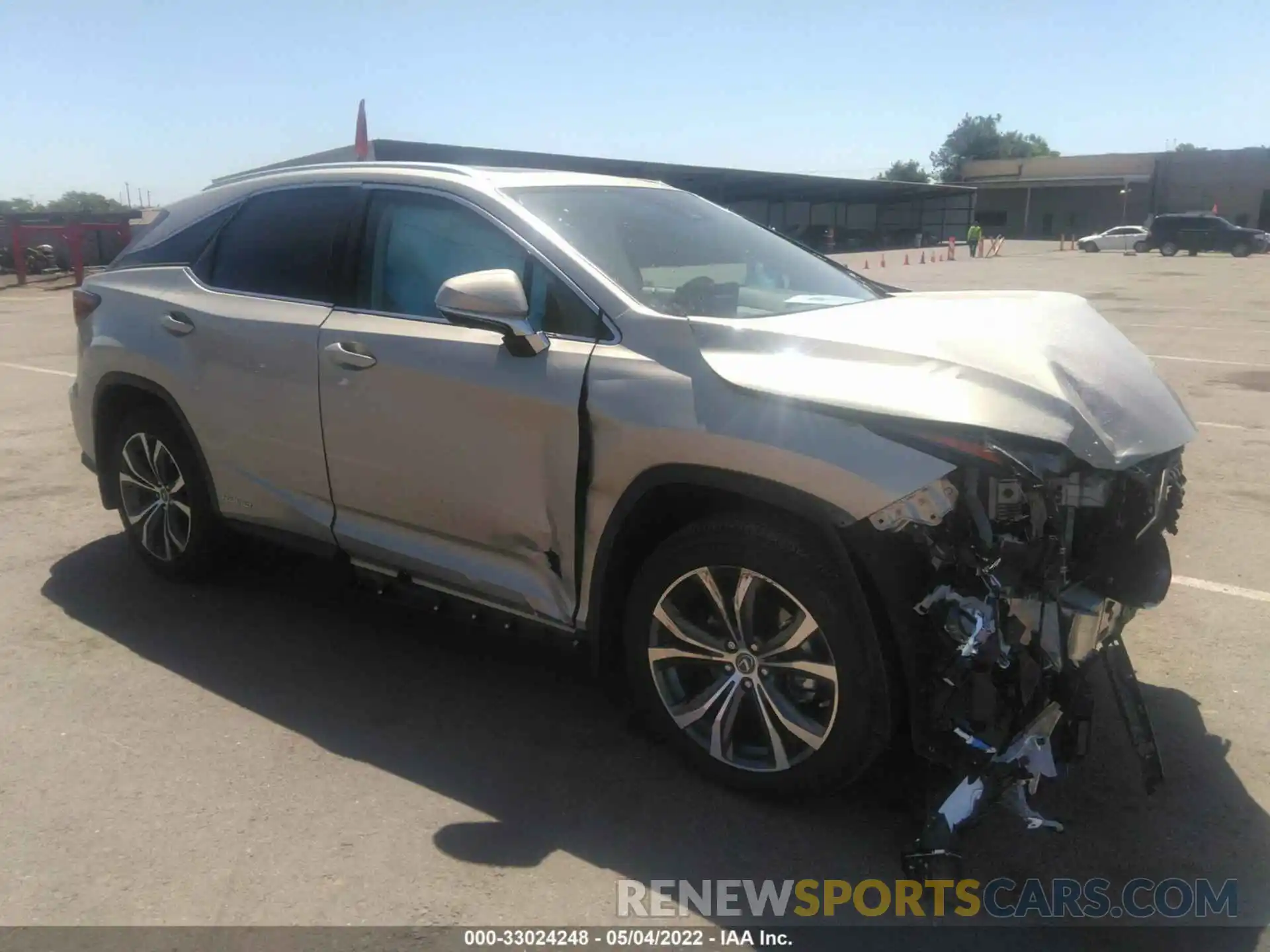 1 Photograph of a damaged car 2T2HGMDA5MC061330 LEXUS RX 2021