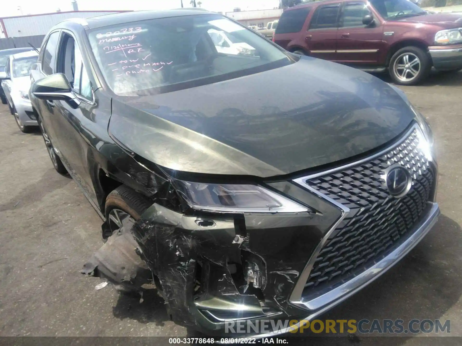 6 Photograph of a damaged car 2T2HGMDA5MC062574 LEXUS RX 2021