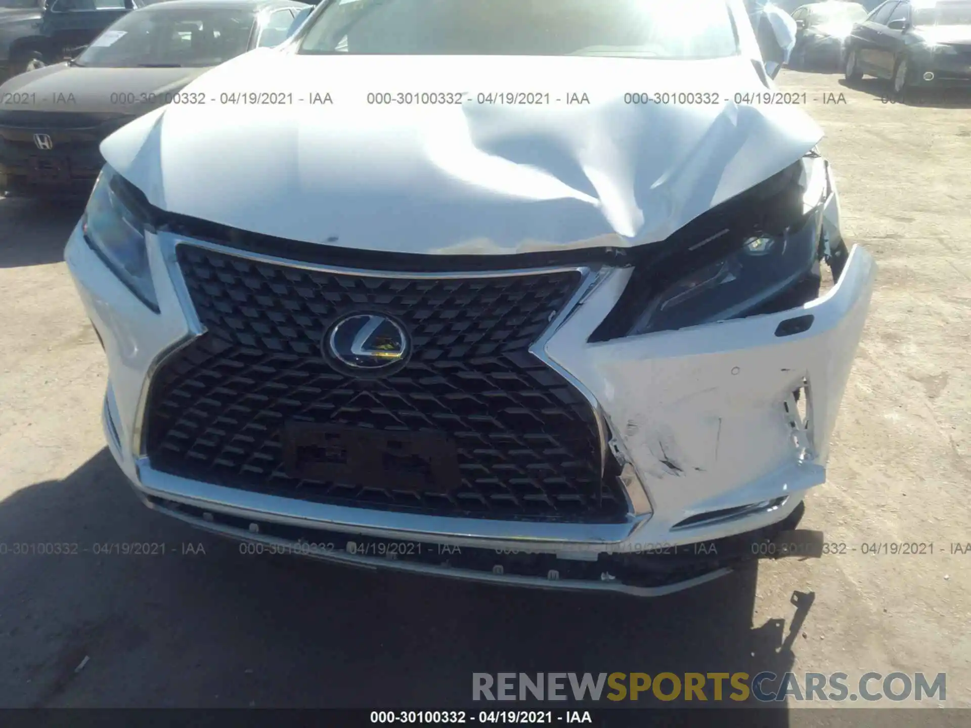 6 Photograph of a damaged car 2T2HGMDA5MC063174 LEXUS RX 2021