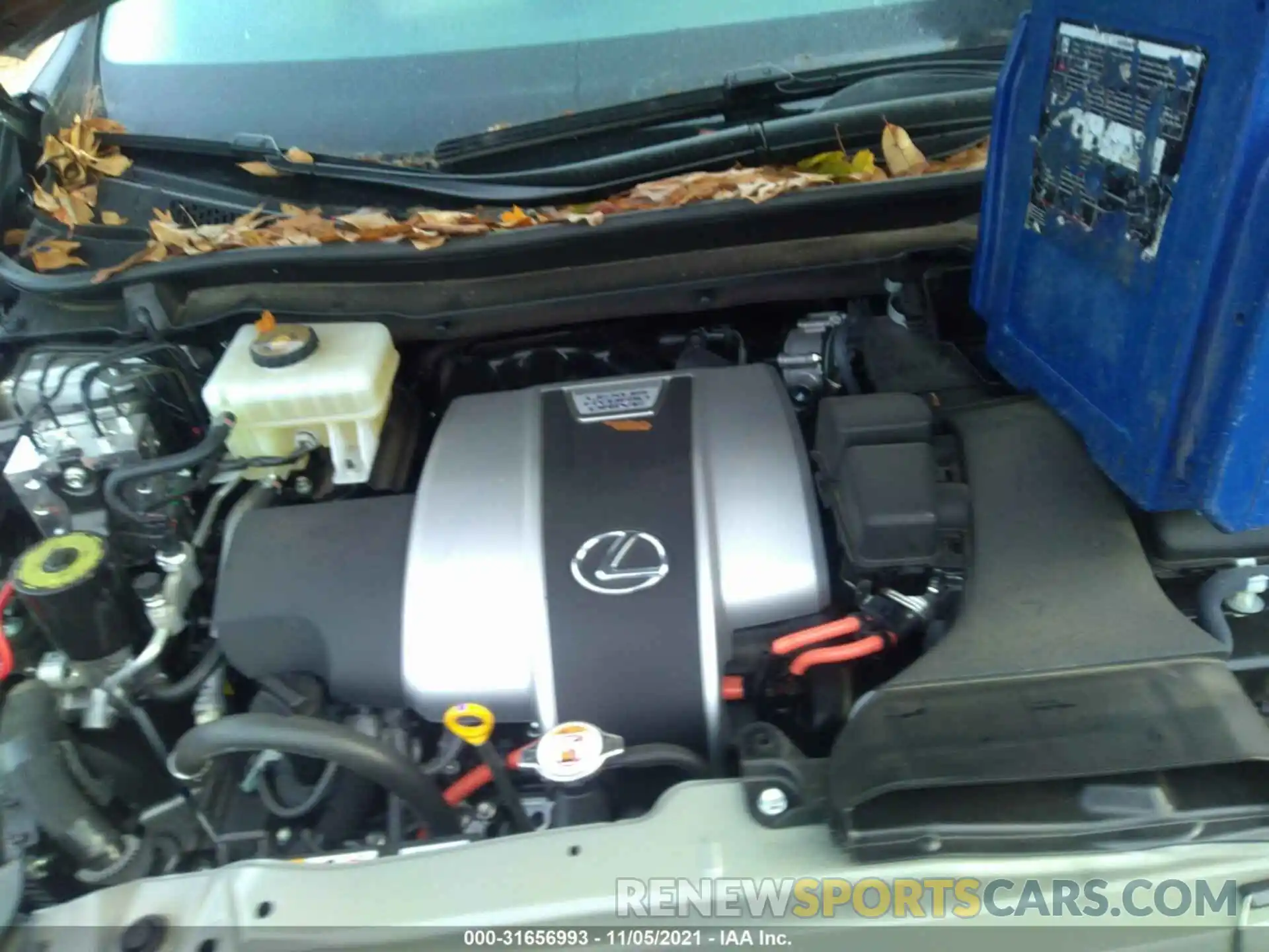 10 Фотография поврежденного автомобиля 2T2HGMDA9MC058236 LEXUS RX 2021