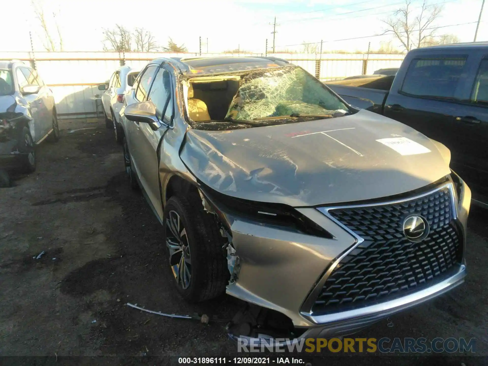 6 Photograph of a damaged car 2T2HZMAA0MC198285 LEXUS RX 2021