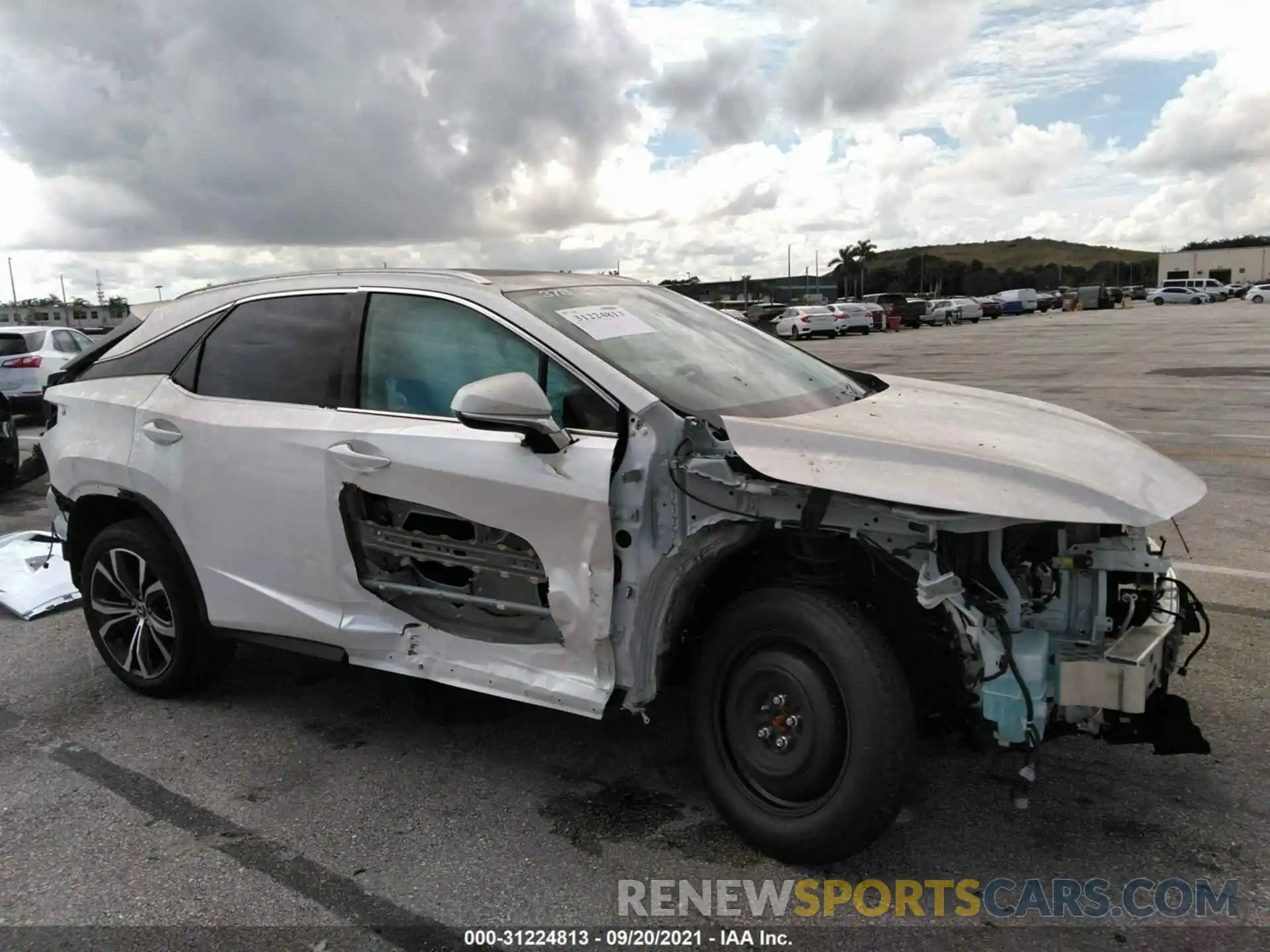 6 Photograph of a damaged car 2T2HZMAA0MC207471 LEXUS RX 2021