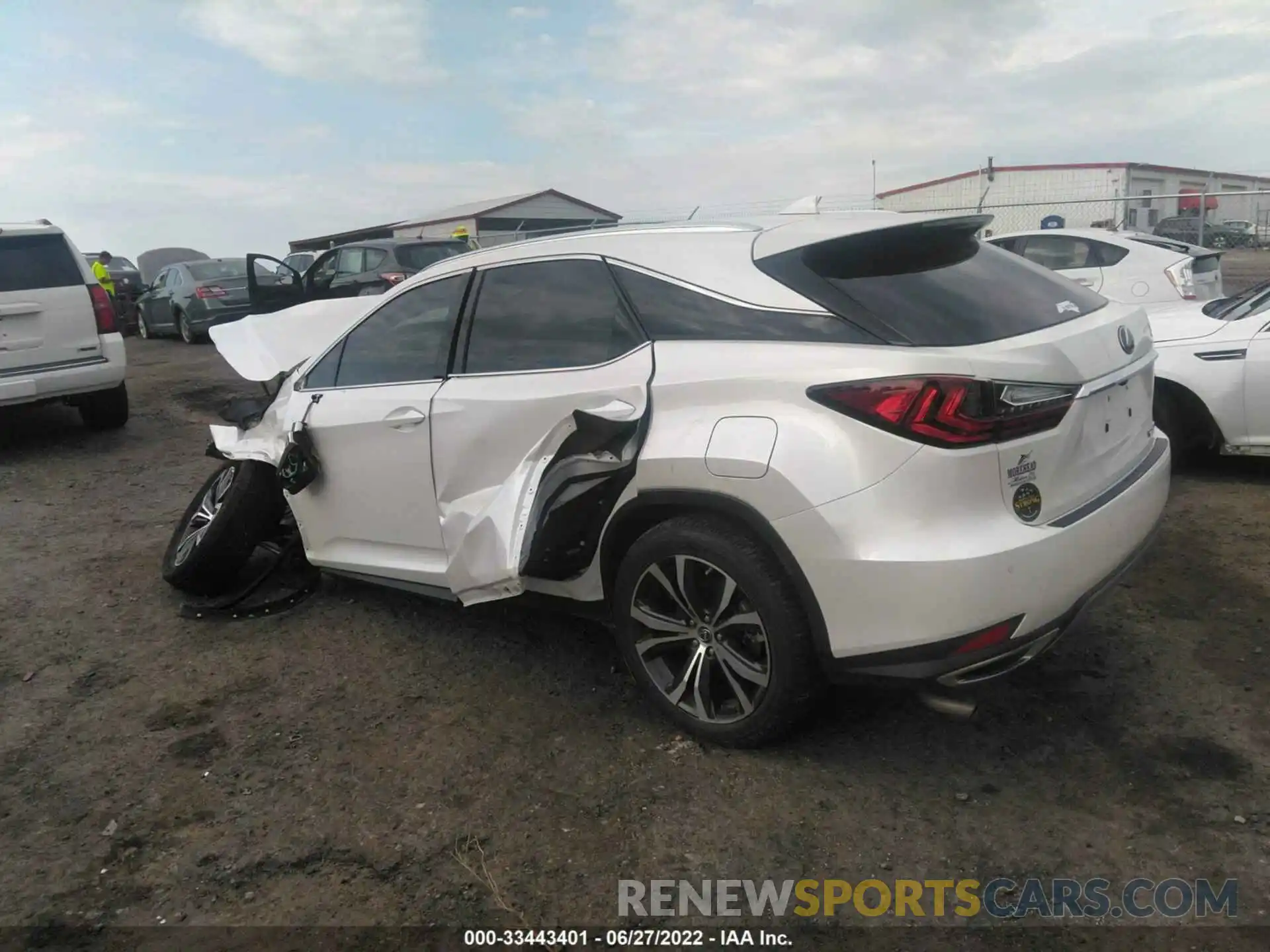 3 Photograph of a damaged car 2T2HZMAA1MC182810 LEXUS RX 2021