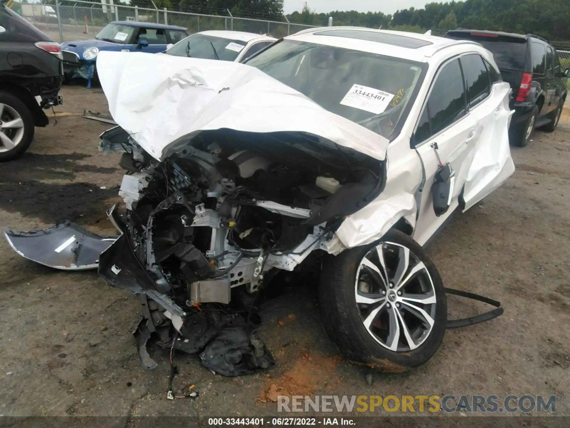 6 Photograph of a damaged car 2T2HZMAA1MC182810 LEXUS RX 2021