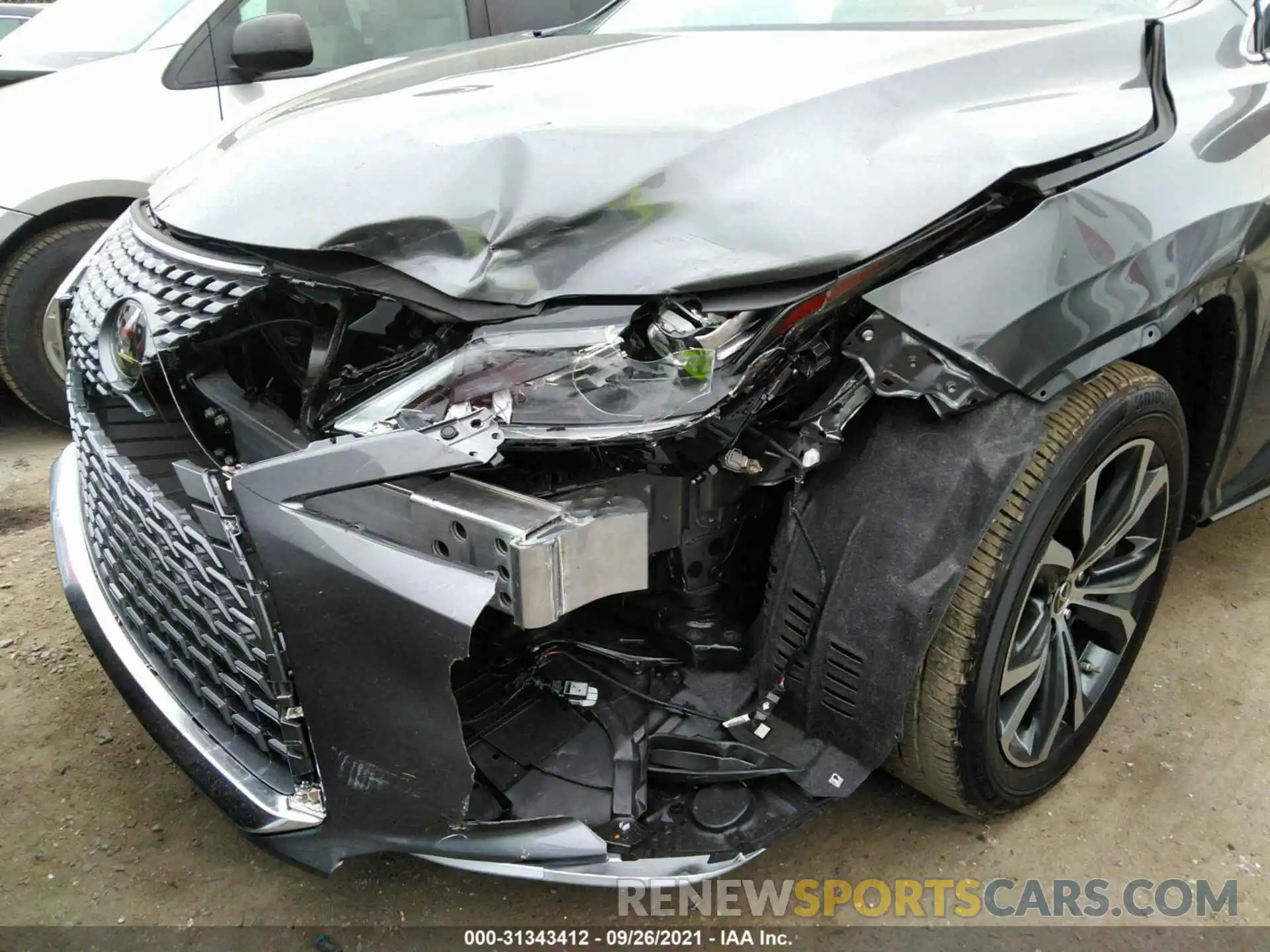 6 Photograph of a damaged car 2T2HZMAA1MC207589 LEXUS RX 2021