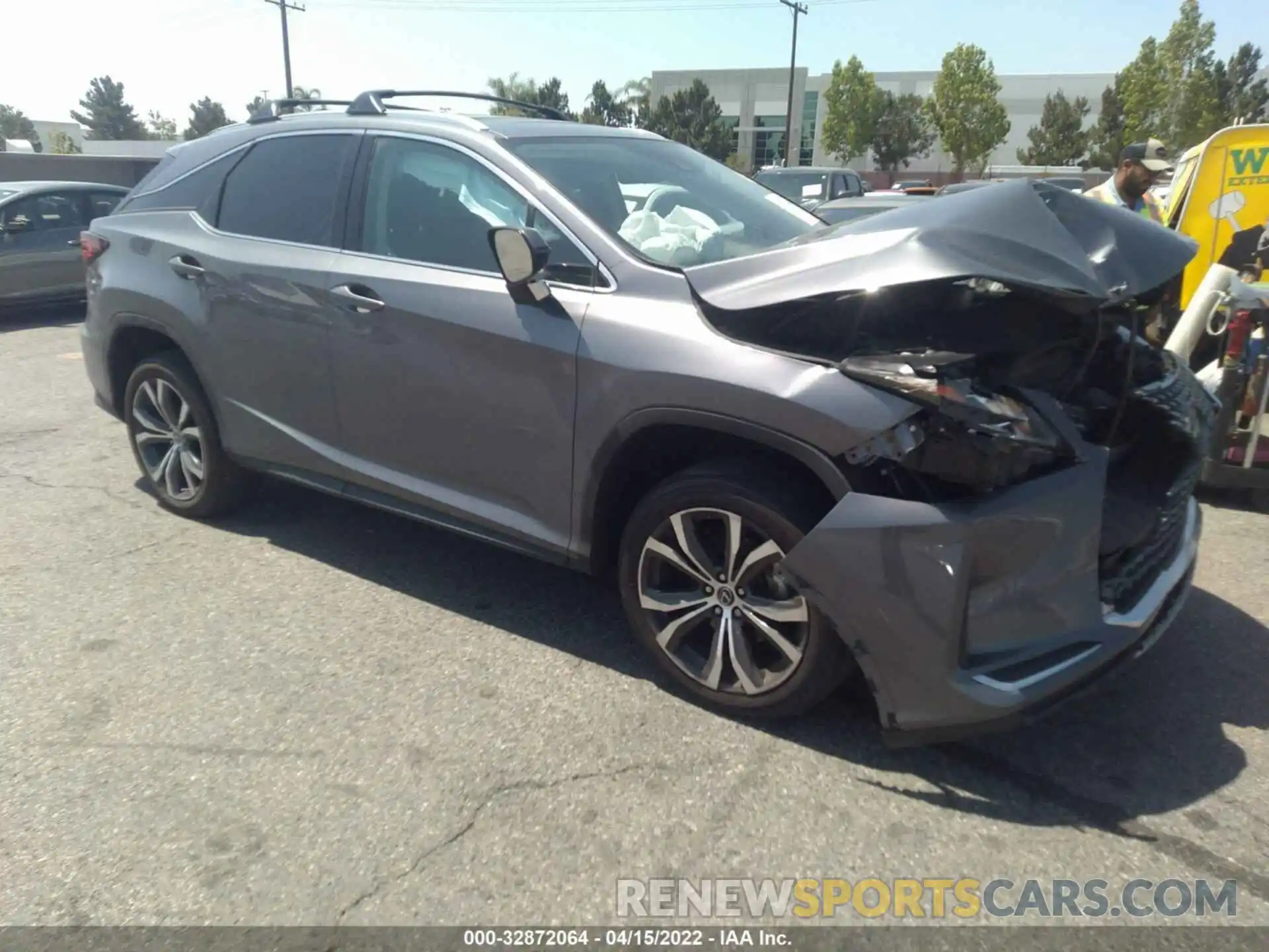 1 Photograph of a damaged car 2T2HZMAA3MC185644 LEXUS RX 2021