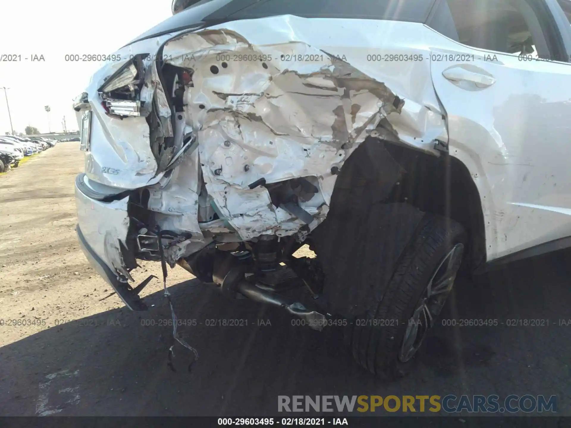 6 Photograph of a damaged car 2T2HZMAA3MC186521 LEXUS RX 2021