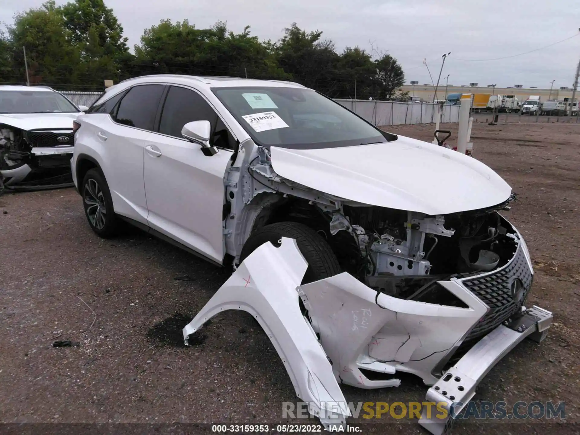 1 Photograph of a damaged car 2T2HZMAA3MC189175 LEXUS RX 2021