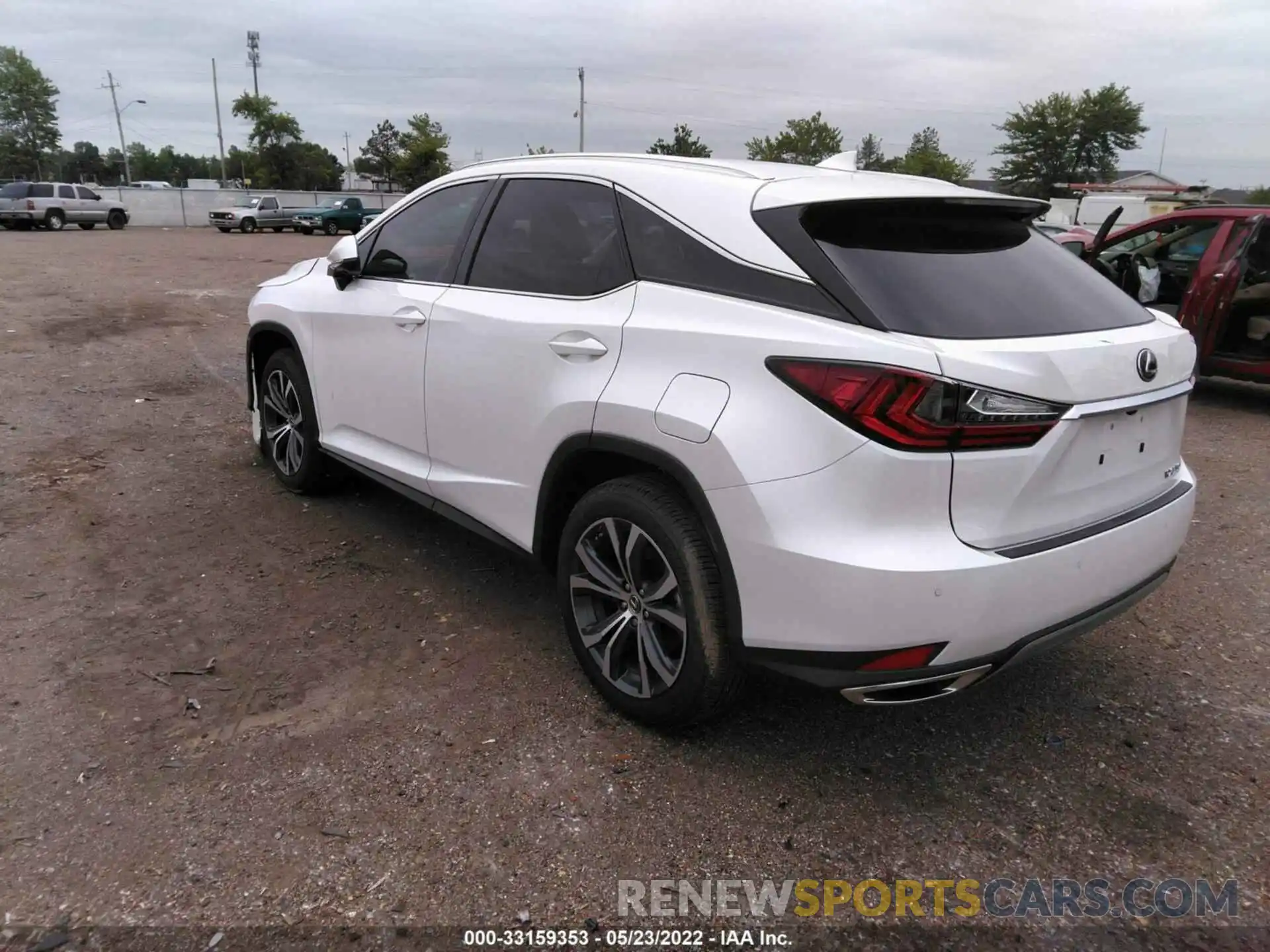 3 Фотография поврежденного автомобиля 2T2HZMAA3MC189175 LEXUS RX 2021