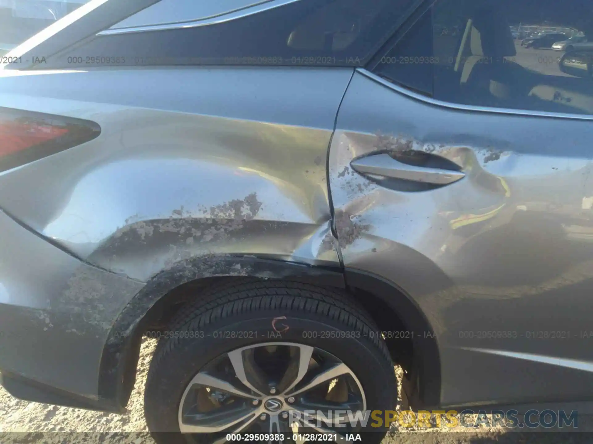 6 Photograph of a damaged car 2T2HZMAA3MC190407 LEXUS RX 2021