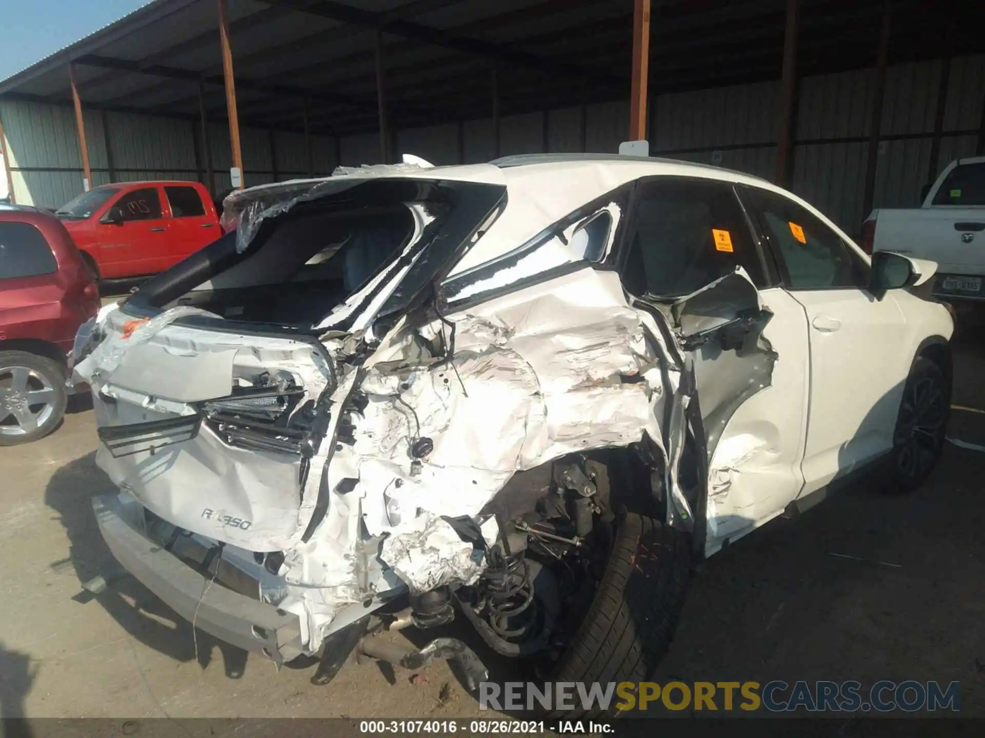 6 Photograph of a damaged car 2T2HZMAA4MC206954 LEXUS RX 2021