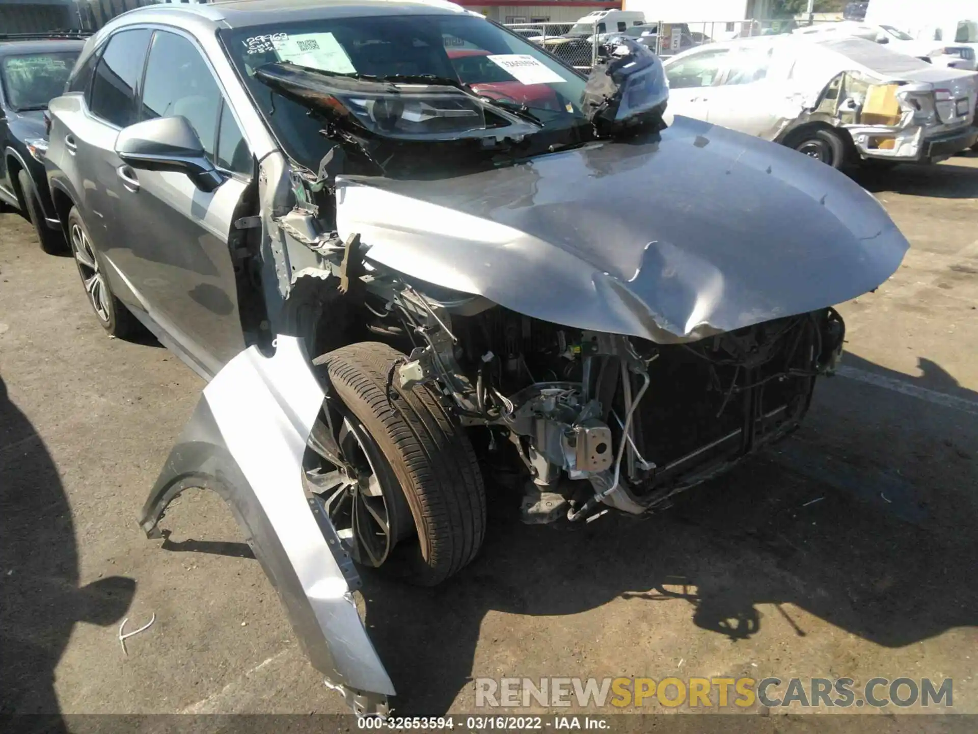 6 Photograph of a damaged car 2T2HZMAA5MC188576 LEXUS RX 2021