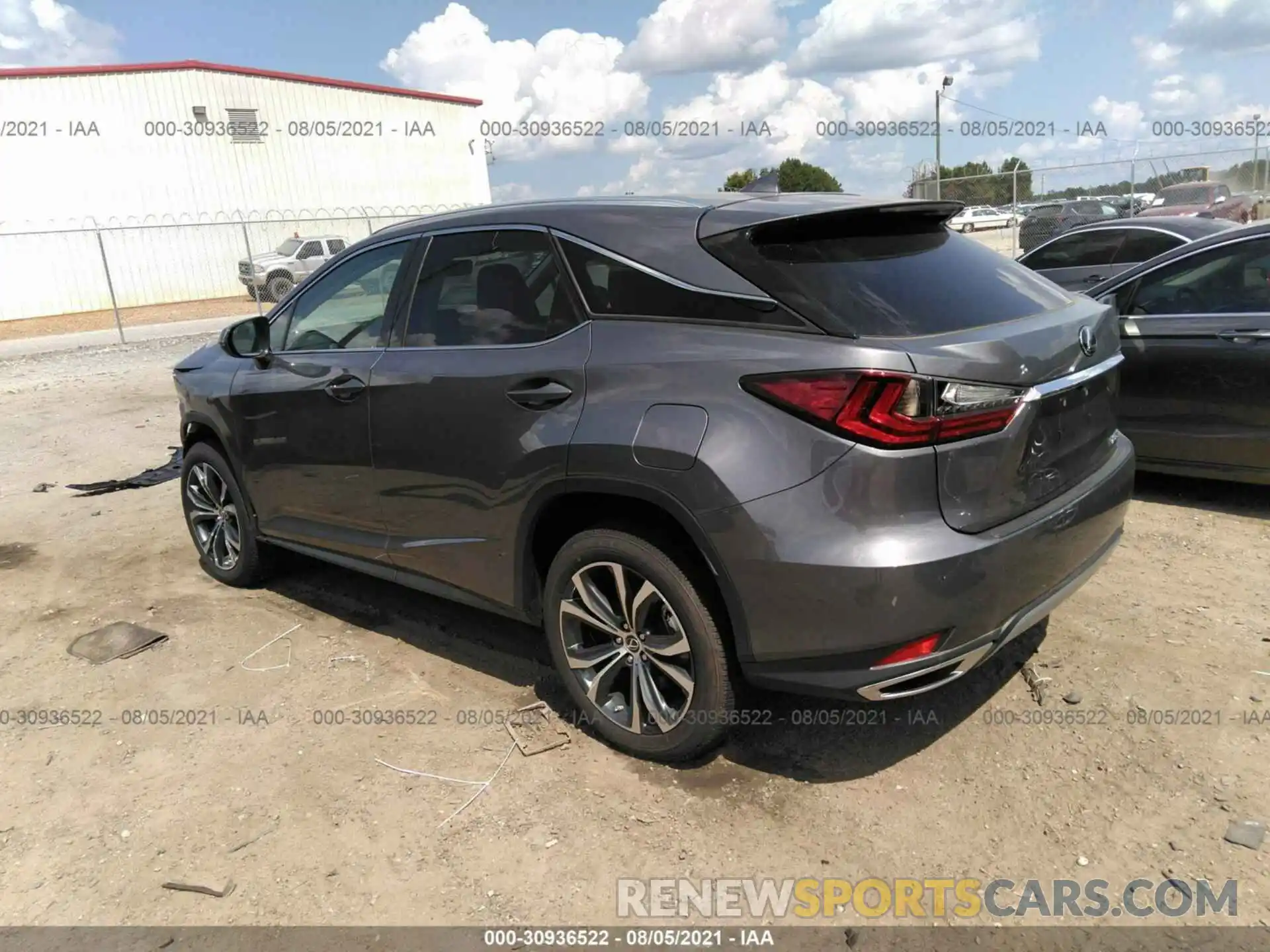 3 Photograph of a damaged car 2T2HZMAA6MC182804 LEXUS RX 2021