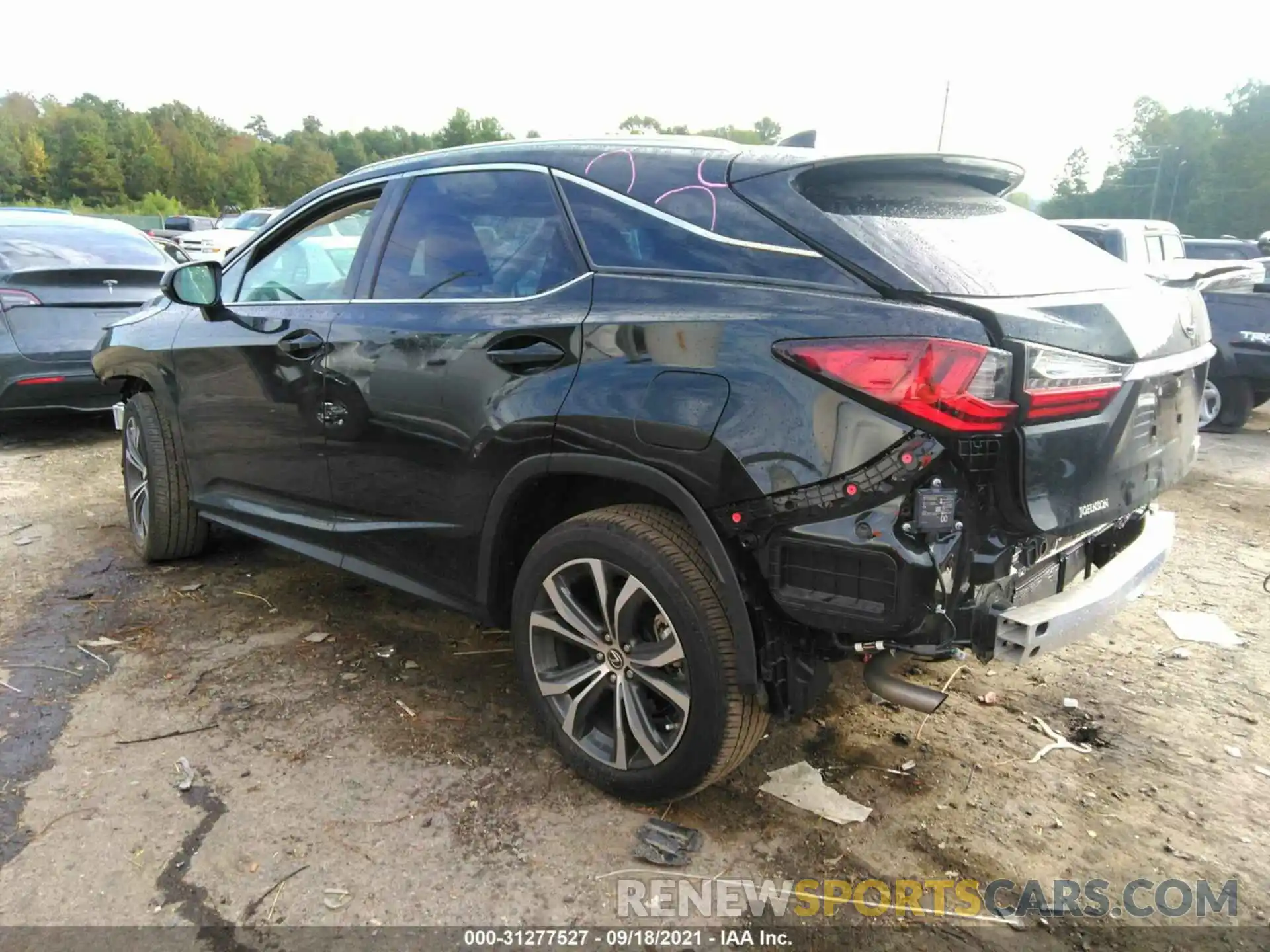 3 Photograph of a damaged car 2T2HZMAA6MC204882 LEXUS RX 2021