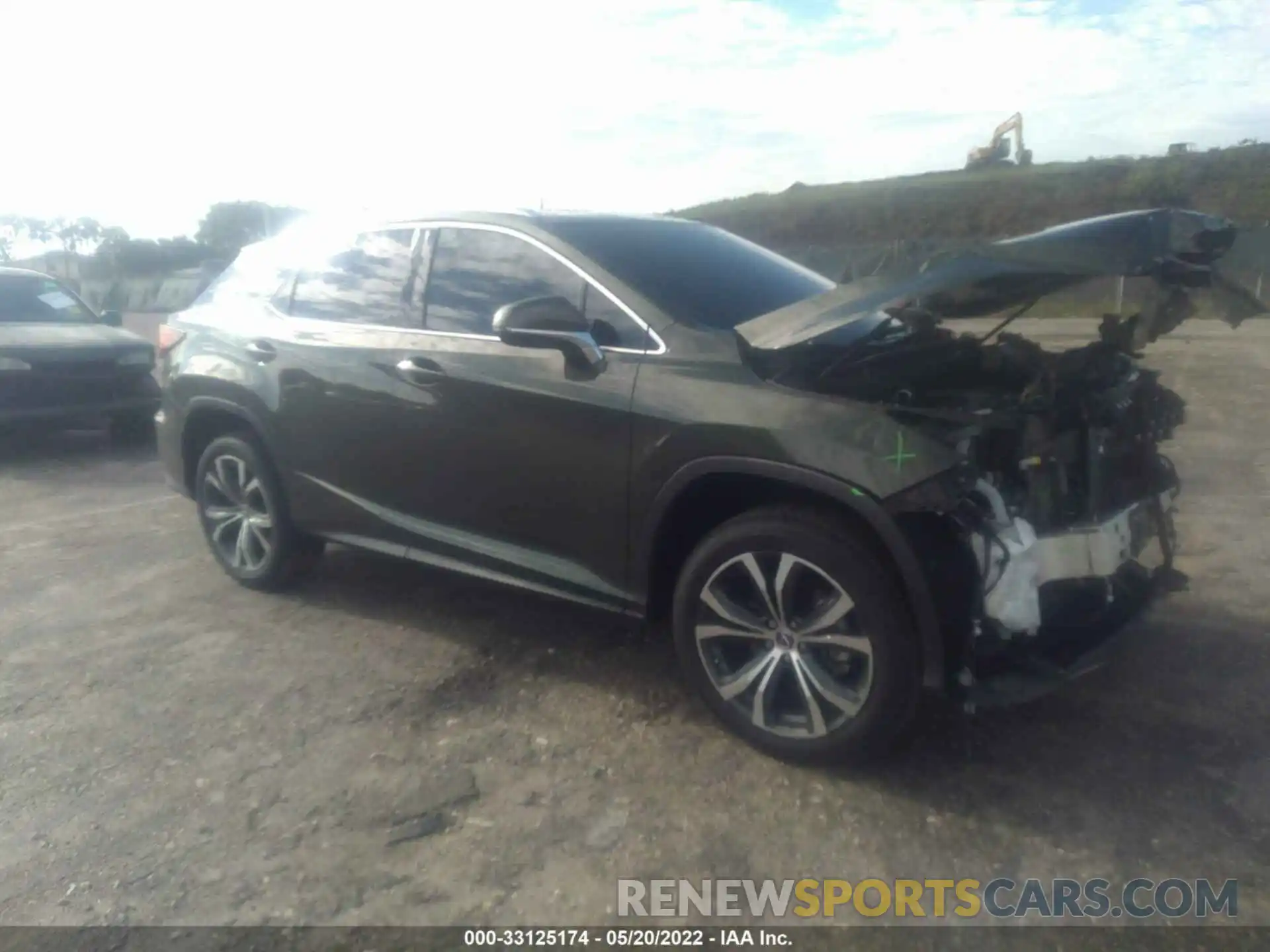 1 Photograph of a damaged car 2T2HZMAA6MC213873 LEXUS RX 2021