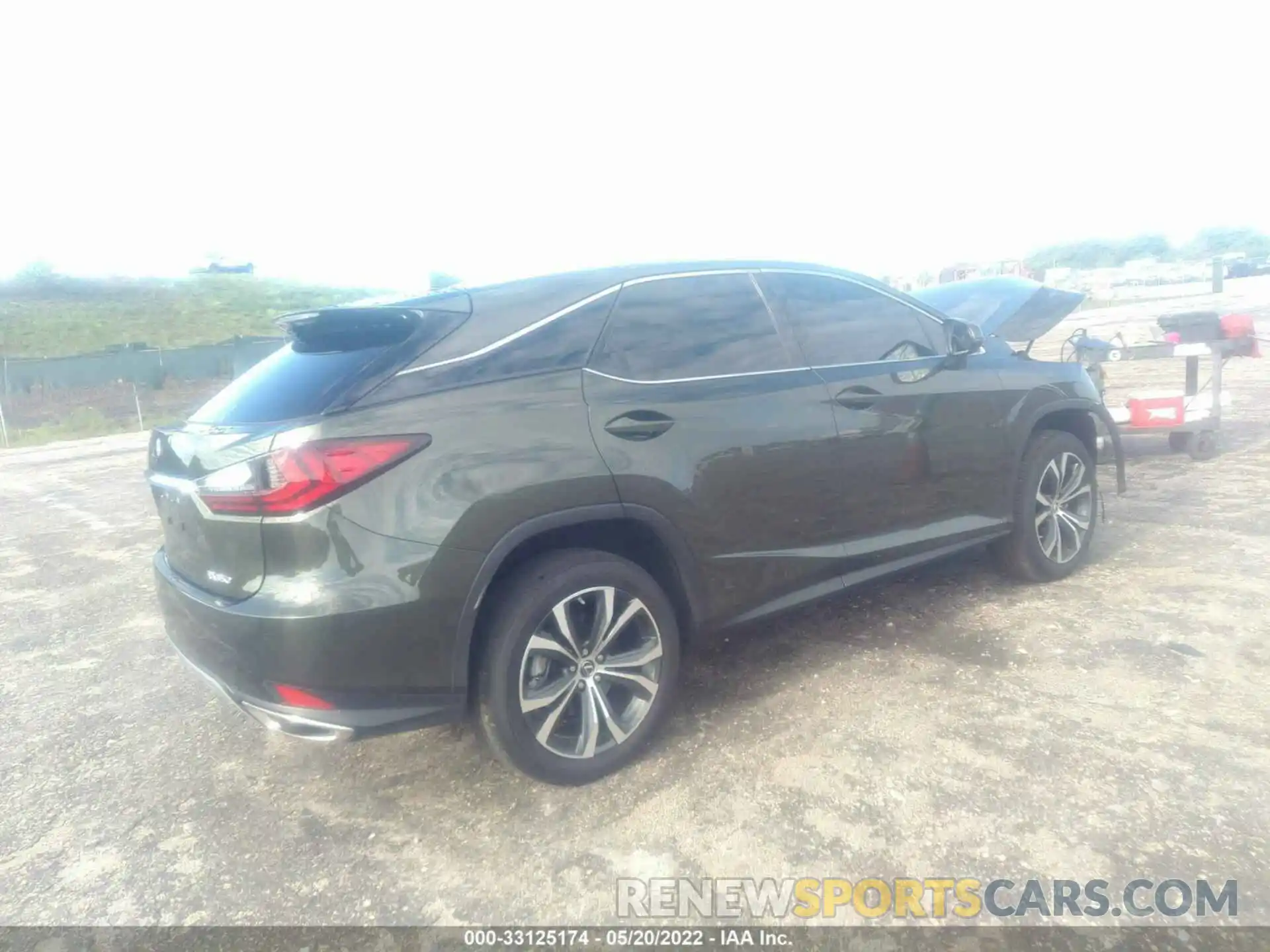 4 Фотография поврежденного автомобиля 2T2HZMAA6MC213873 LEXUS RX 2021