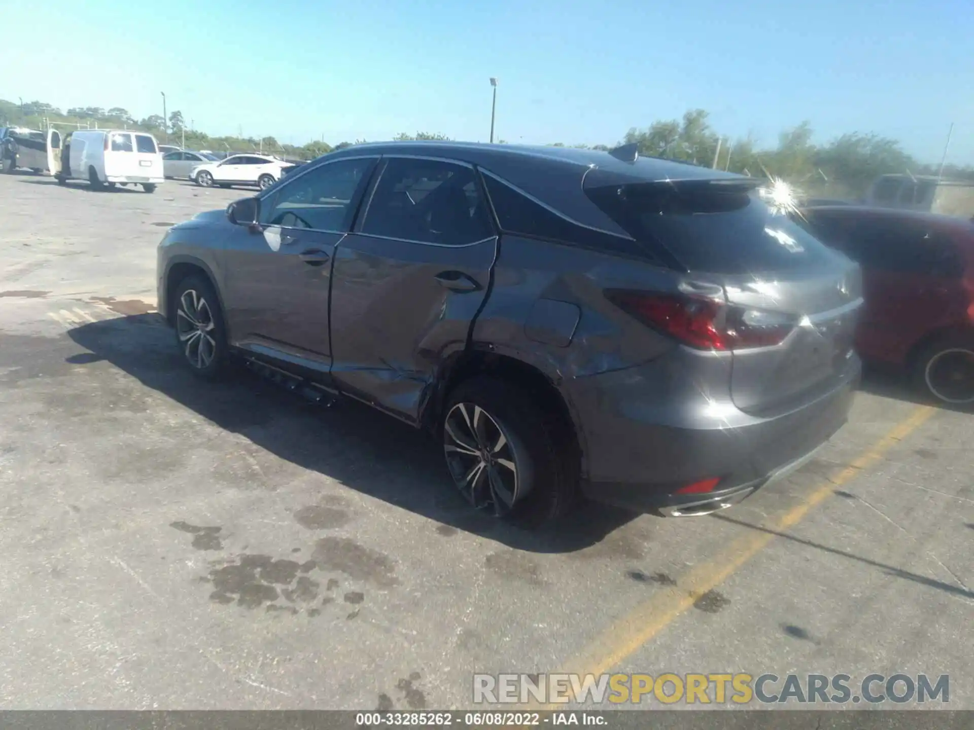 3 Photograph of a damaged car 2T2HZMAA6MC214828 LEXUS RX 2021